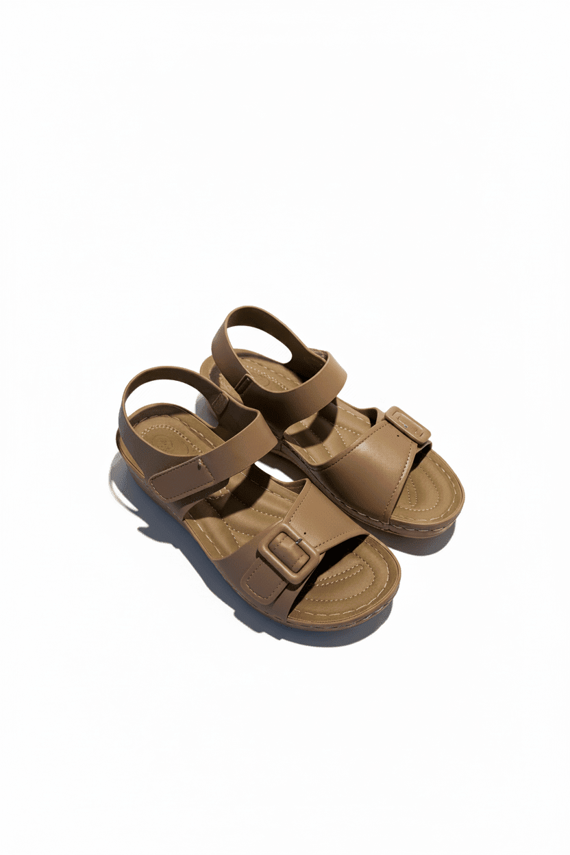 Sandalias Cuña 15214 Hebilla Correa Casual de mujer Costa Rica - Calzado 365