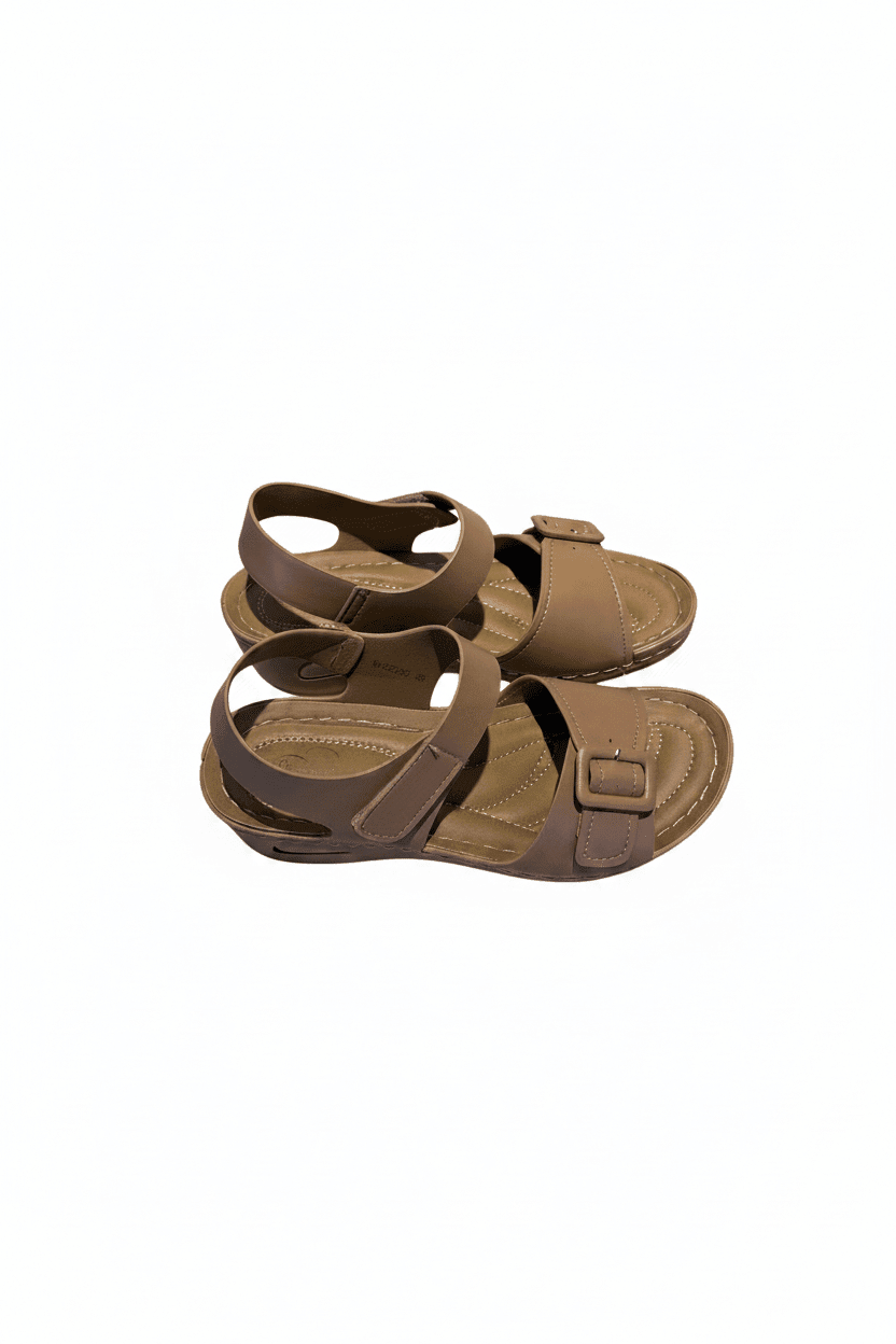 Sandalias Cuña 15214 Hebilla Correa Casual de mujer Costa Rica - Calzado 365