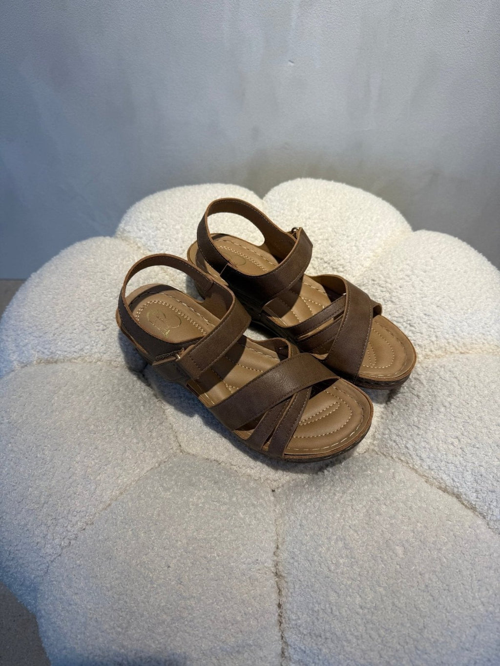 Sandalias Cuña 15220 Tacón Bajo Slingback Casual de mujer Costa Rica - Calzado 365