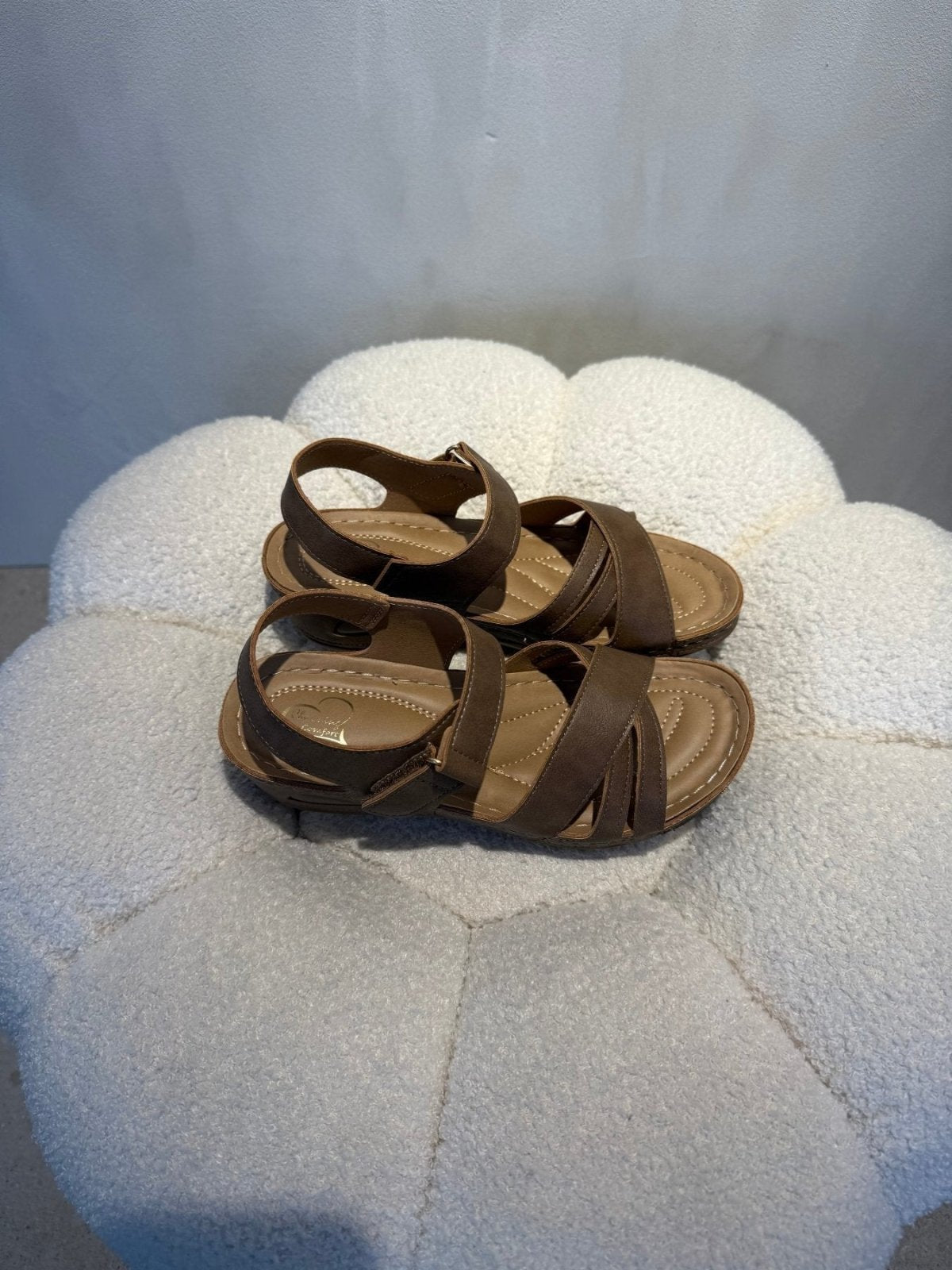 Sandalias Cuña 15220 Tacón Bajo Slingback Casual de mujer Costa Rica - Calzado 365