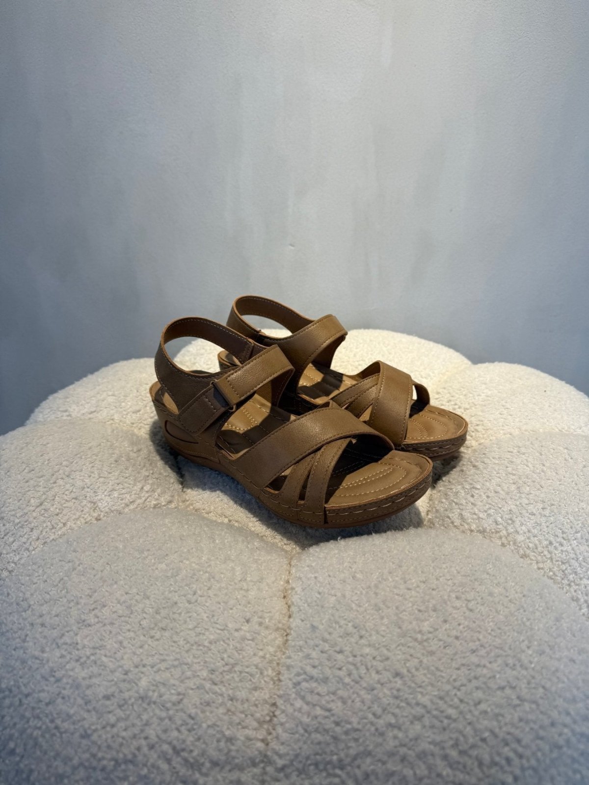 Sandalias Cuña 15221 Correa Casual de mujer Costa Rica - Calzado 365