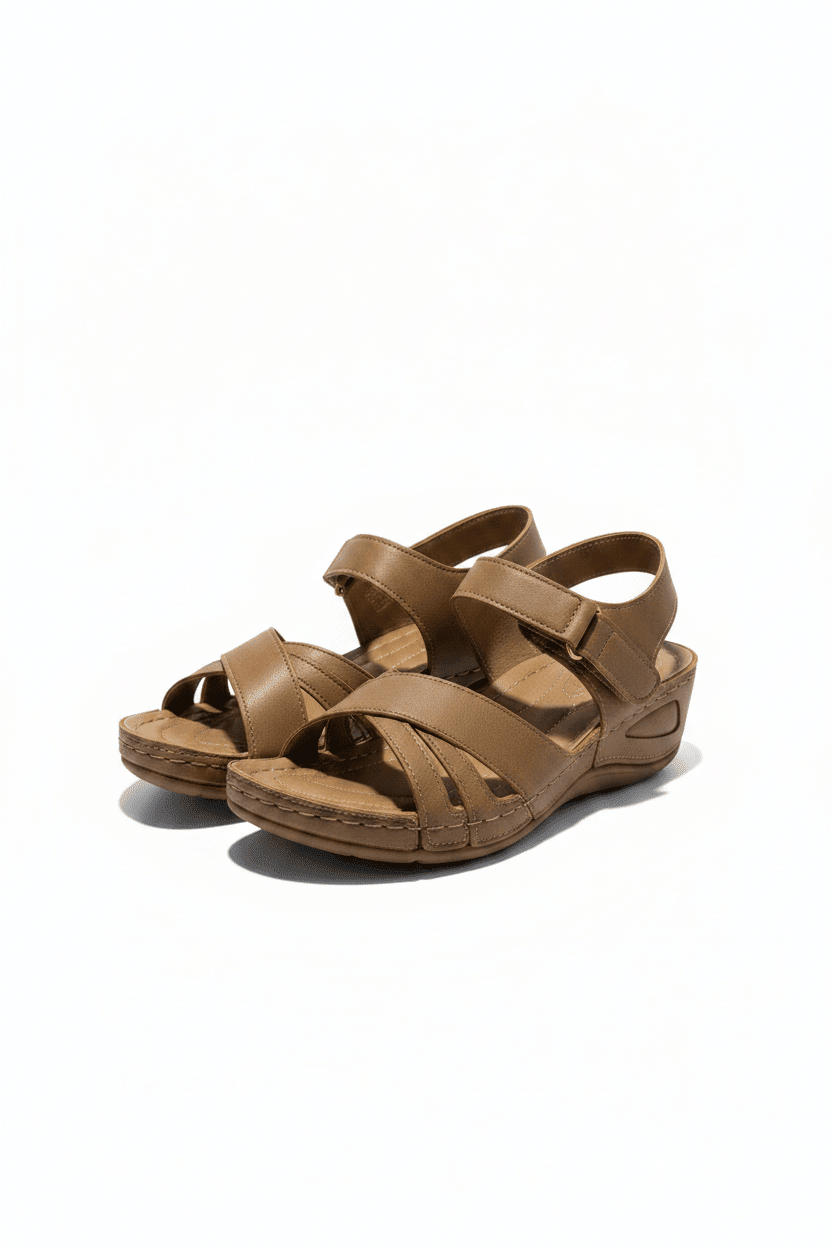 Sandalias Cuña 15221 Correa Casual de mujer Costa Rica - Calzado 365