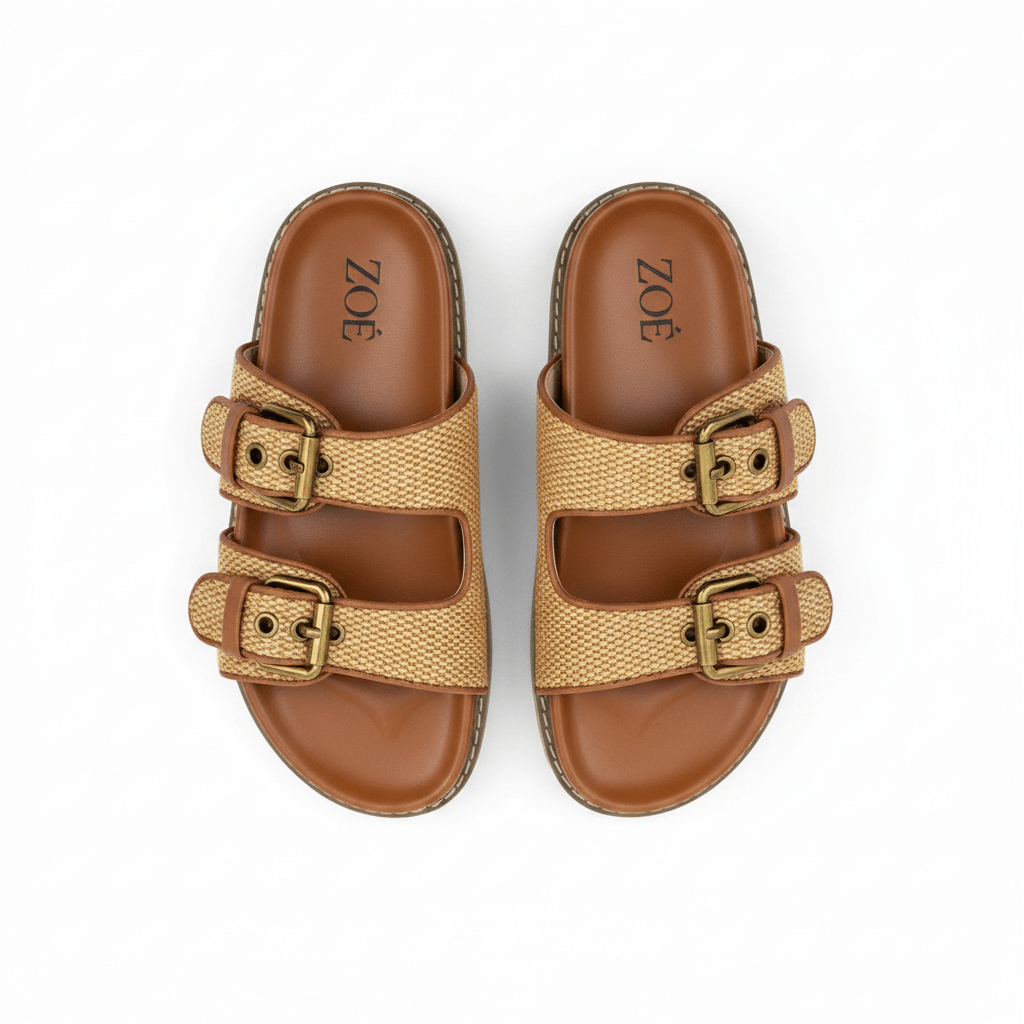 Sandalias Hebilla 15070 Plataforma Casual de mujer Zoé Brand Costa Rica - Calzado 365