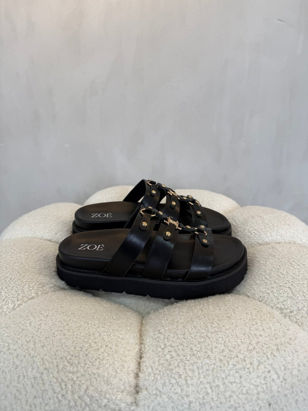 Sandalias Negro 15066 Casual de mujer Zoé Brand Costa Rica - Calzado 365