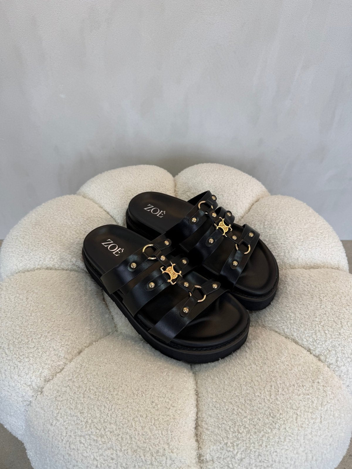 Sandalias Negro 15066 Casual de mujer Zoé Brand Costa Rica - Calzado 365
