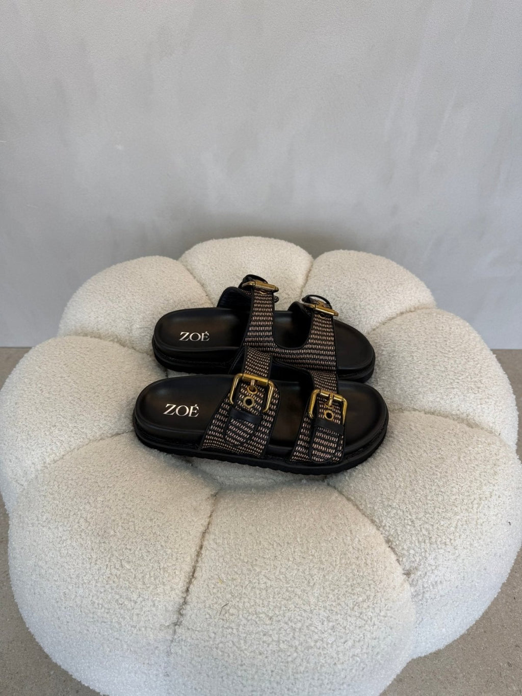 Sandalias Negro 15069 Hebilla Casual de mujer Costa Rica - Calzado 365
