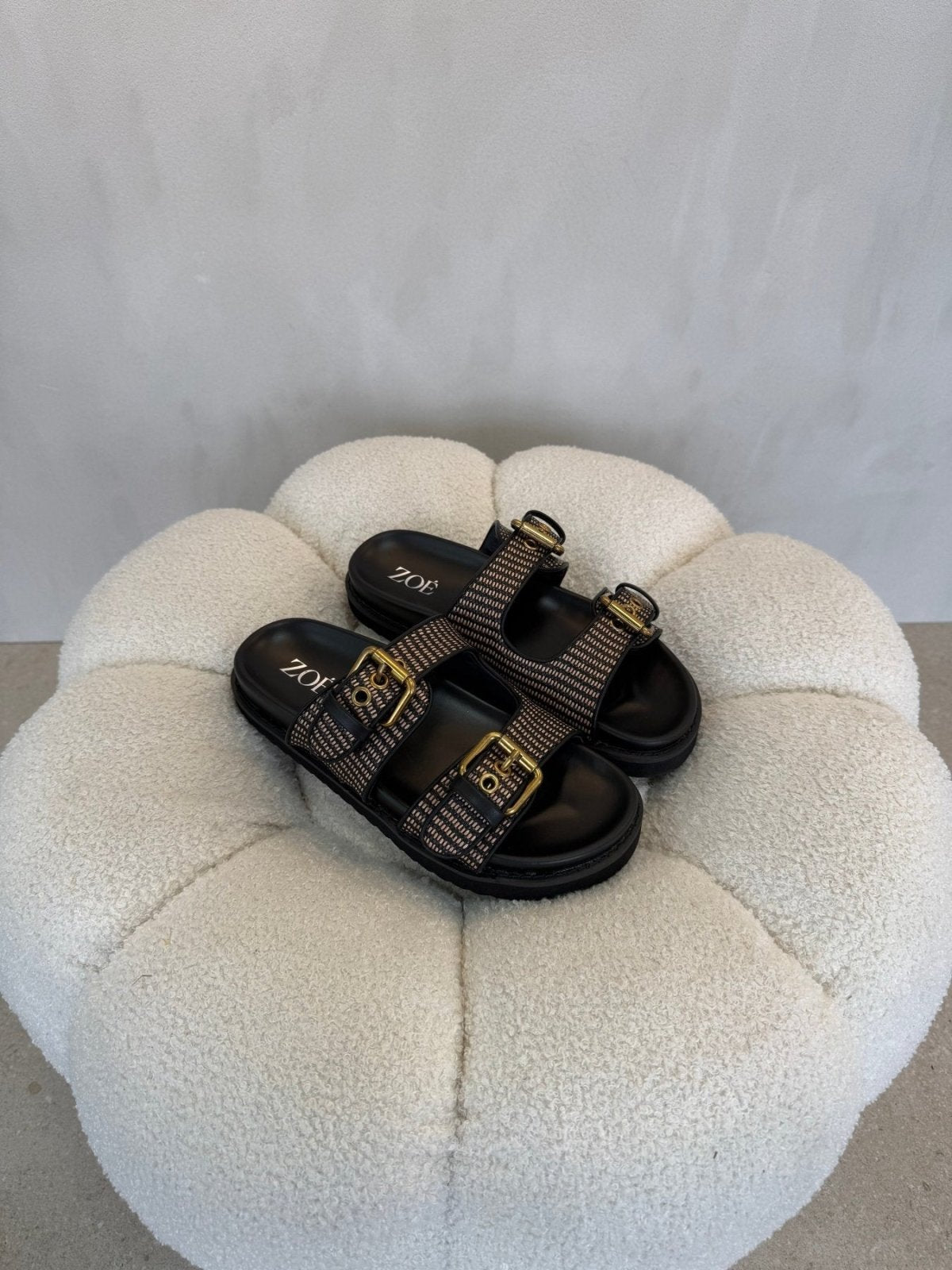 Sandalias Negro 15069 Hebilla Casual de mujer Costa Rica - Calzado 365