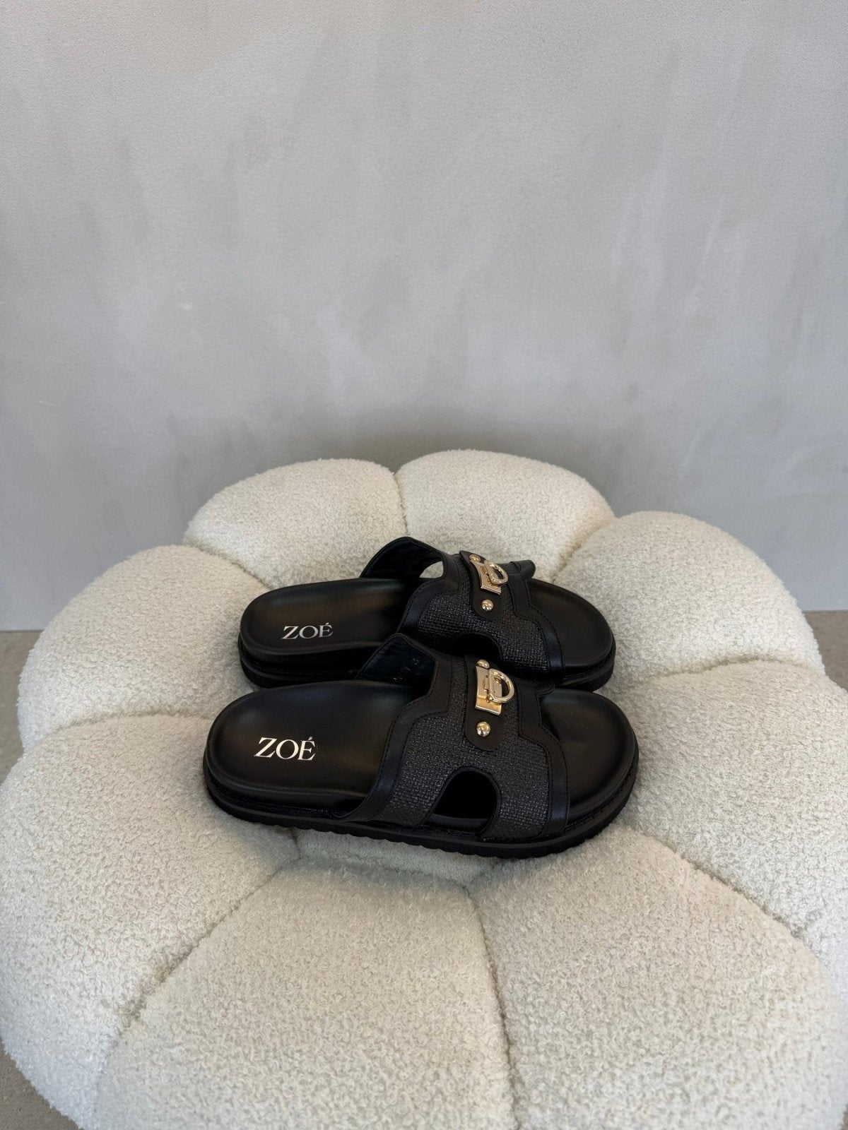 Sandalias Negro 15071 Plataforma Casual de mujer Zoé Brand Costa Rica - Calzado 365