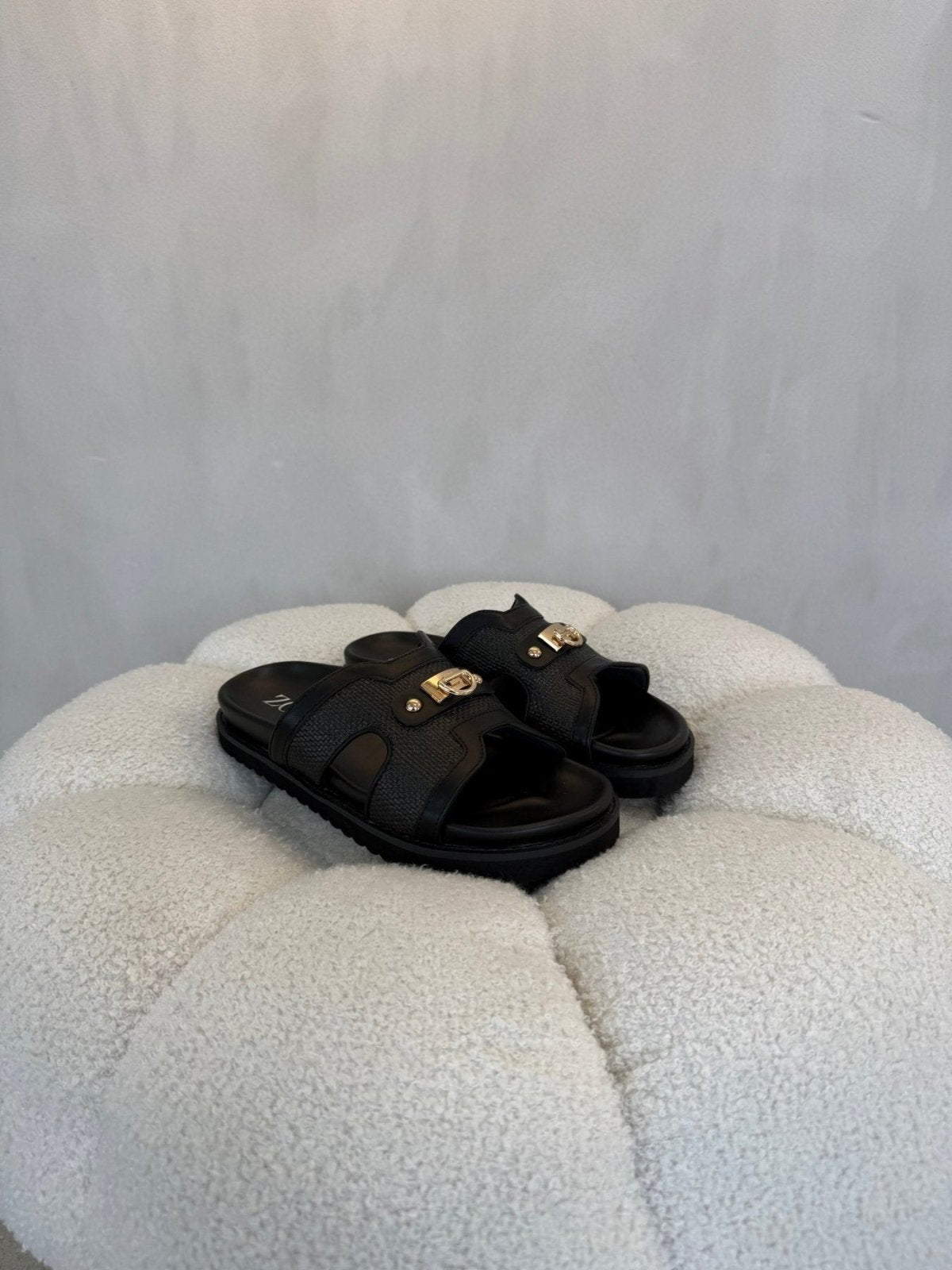 Sandalias Negro 15071 Plataforma Casual de mujer Zoé Brand Costa Rica - Calzado 365