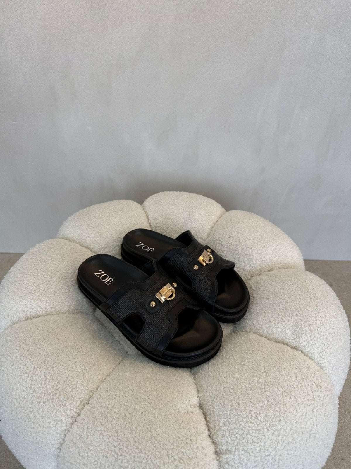 Sandalias Negro 15071 Plataforma Casual de mujer Zoé Brand Costa Rica - Calzado 365