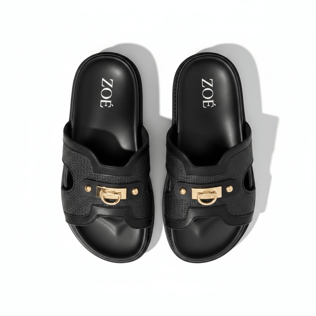 Sandalias Negro 15071 Plataforma Casual de mujer Zoé Brand Costa Rica - Calzado 365