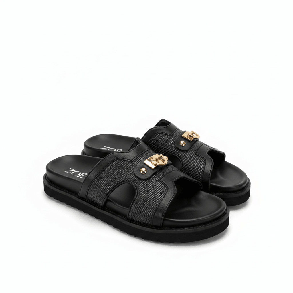 Sandalias Negro 15071 Plataforma Casual de mujer Zoé Brand Costa Rica - Calzado 365