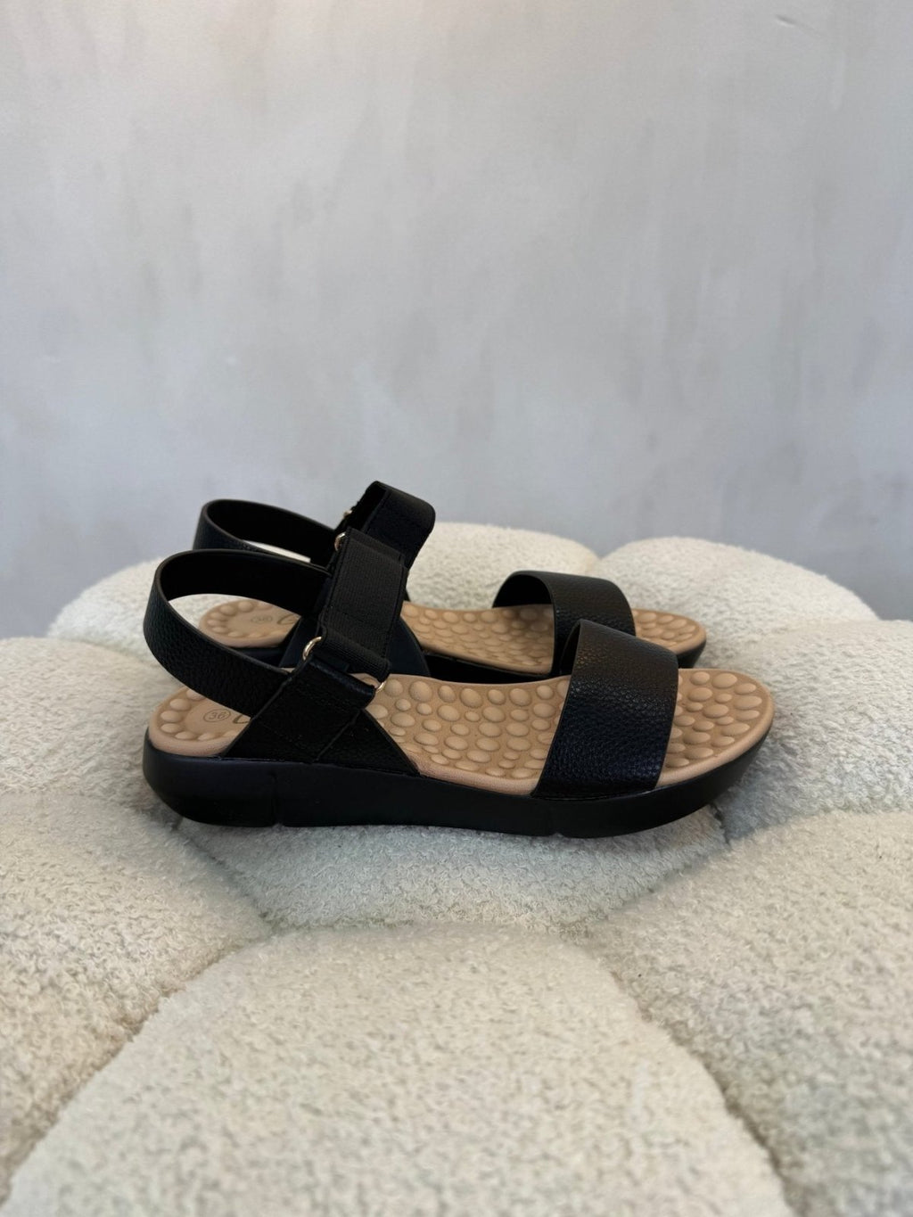 Sandalias Negro 15145 Correa Casual de mujer Costa Rica - Calzado 365