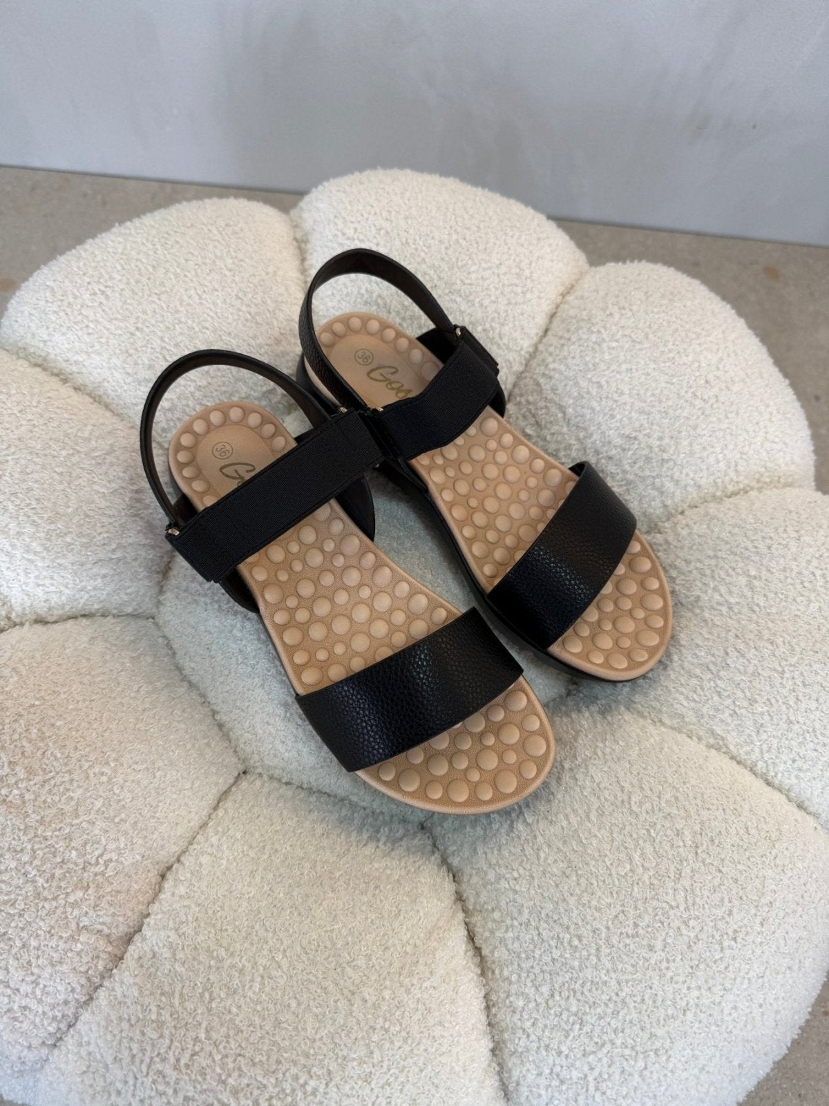 Sandalias Negro 15145 Correa Casual de mujer Costa Rica - Calzado 365