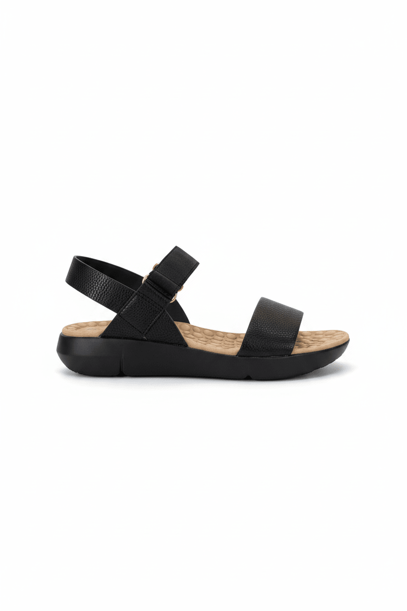 Sandalias Negro 15145 Correa Casual de mujer Gossip Costa Rica - Calzado 365