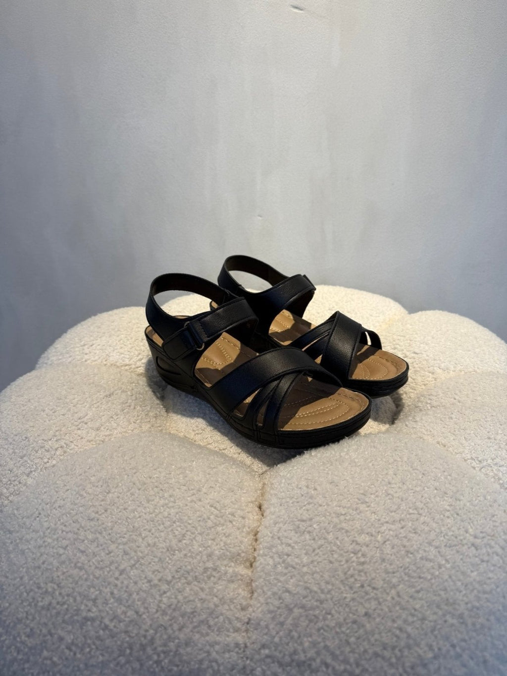Sandalias Negro 15219 Correa Casual de mujer Costa Rica - Calzado 365