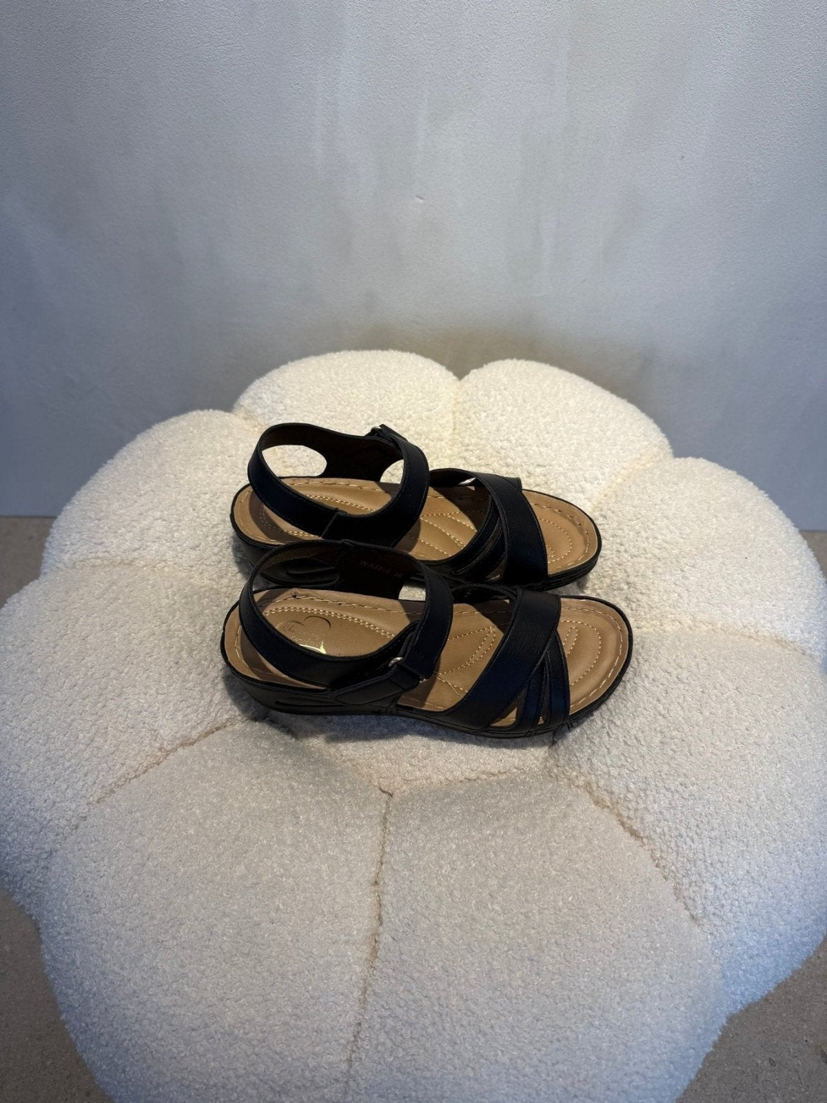 Sandalias Negro 15219 Correa Casual de mujer Costa Rica - Calzado 365