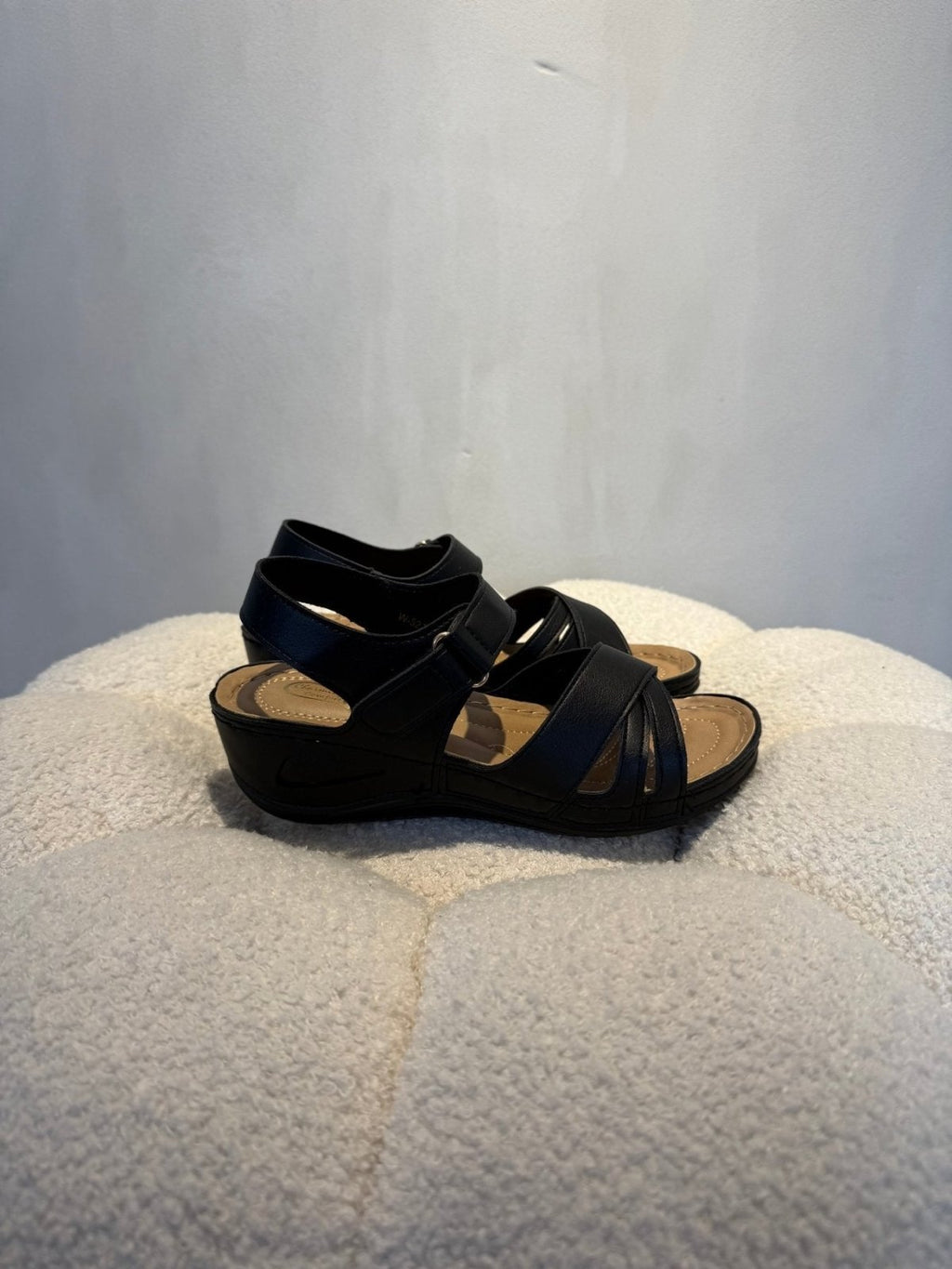 Sandalias Negro 15219 Correa Casual de mujer Costa Rica - Calzado 365