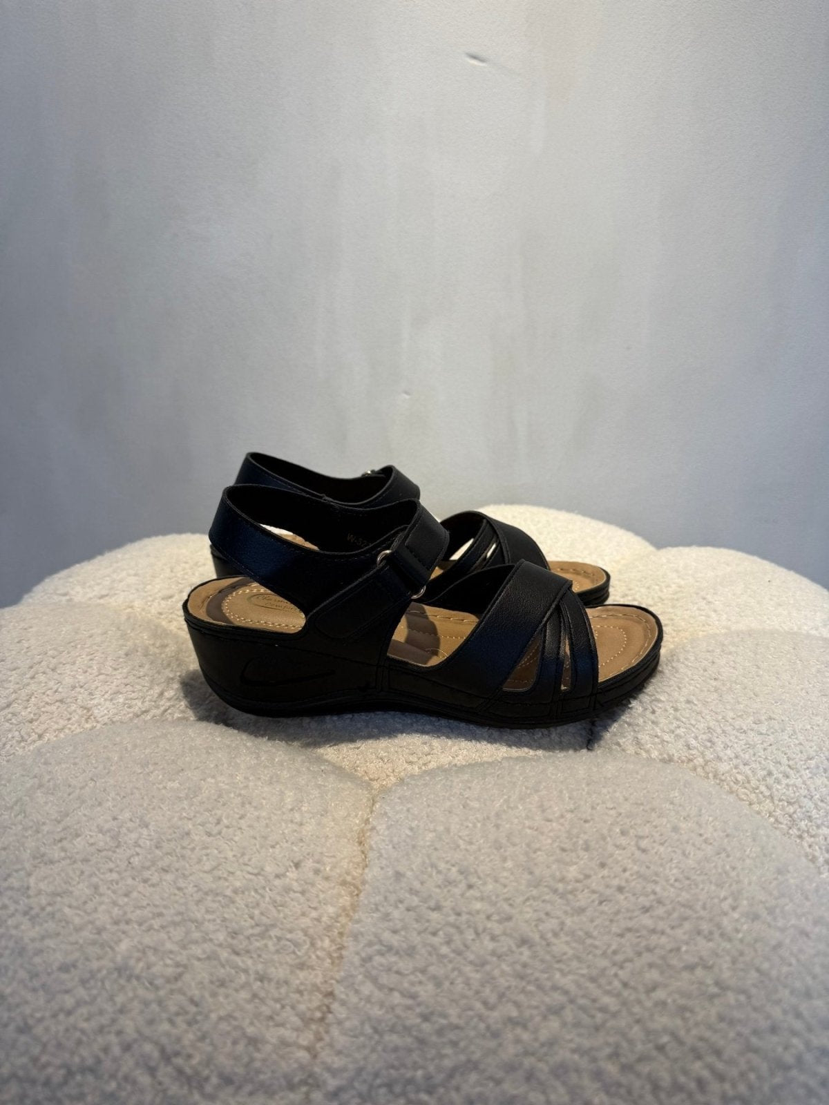 Sandalias Negro 15219 Correa Casual de mujer Costa Rica - Calzado 365
