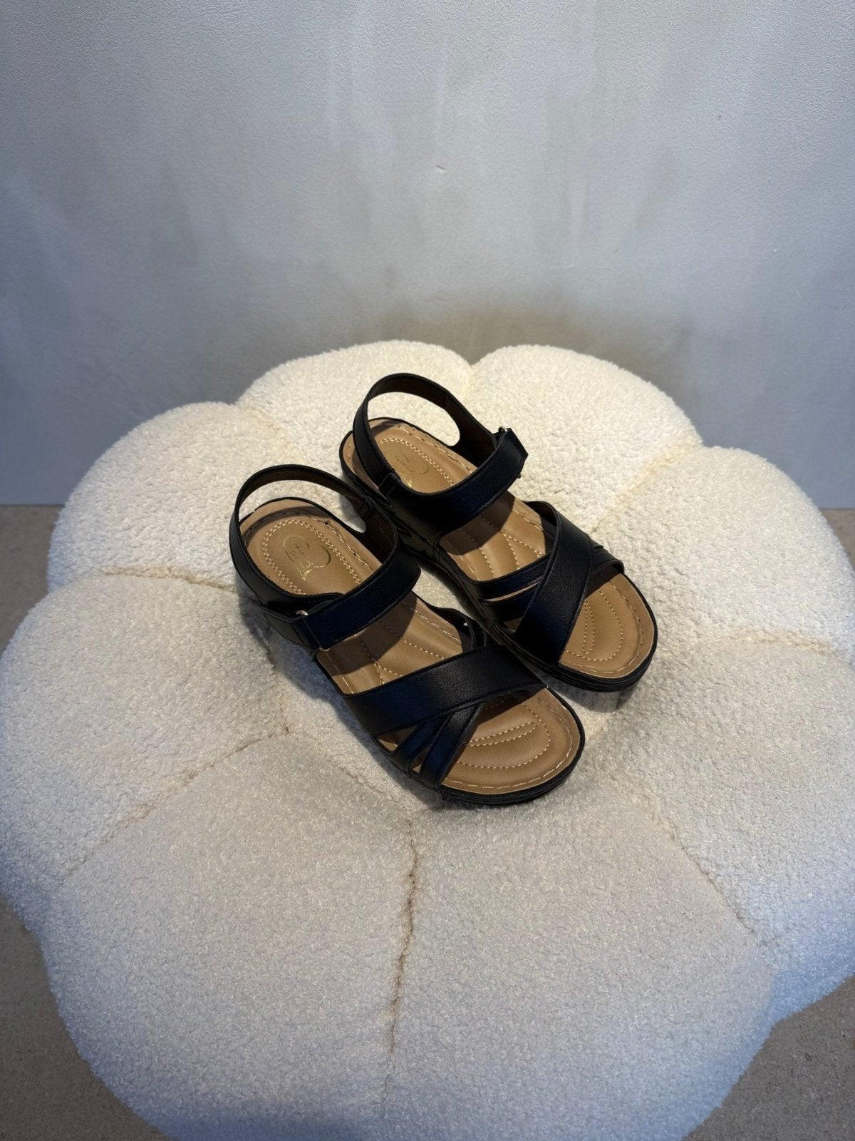 Sandalias Negro 15219 Correa Casual de mujer Costa Rica - Calzado 365