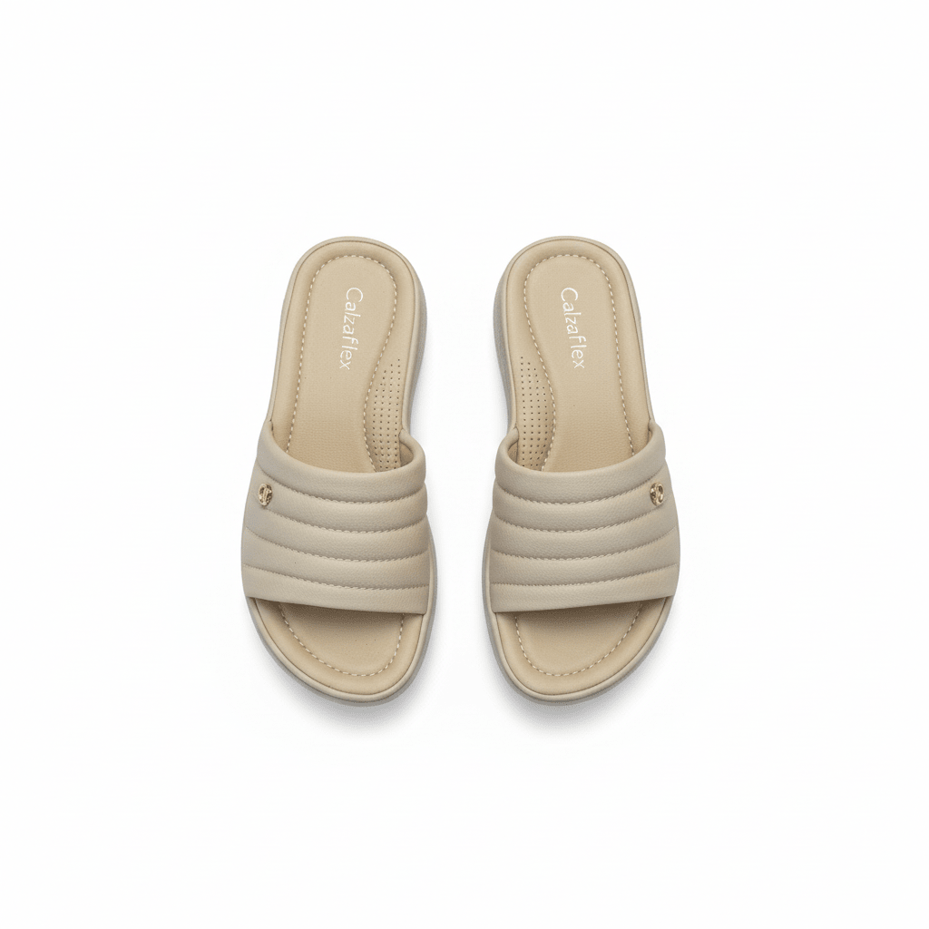 Sandalias Plataforma 15109 Casual de mujer CalzaFlex Costa Rica - Calzado 365