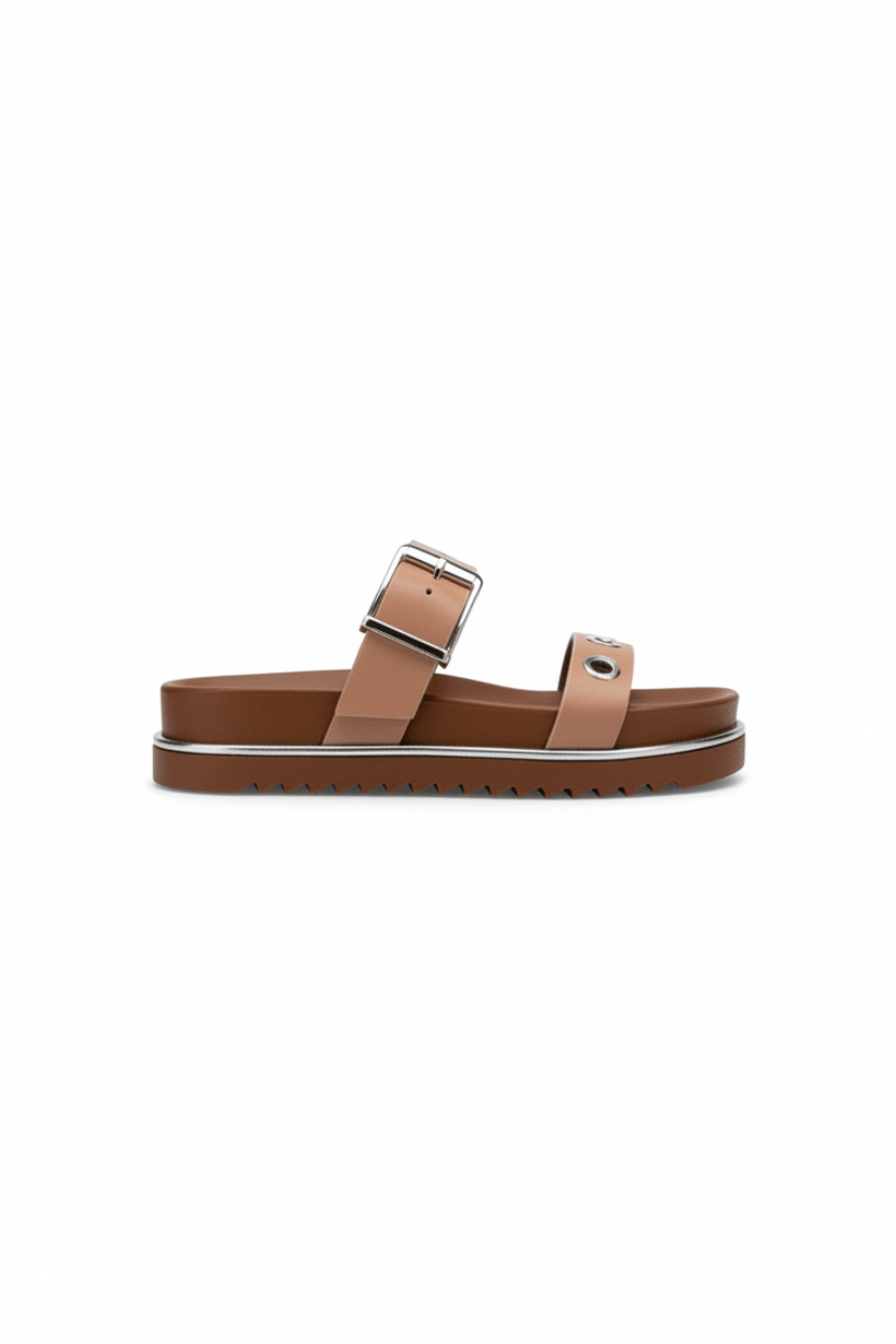 Sandalias Rosa 14968 Hebillas Casual de mujer Calzado 365 Costa Rica - Calzado 365
