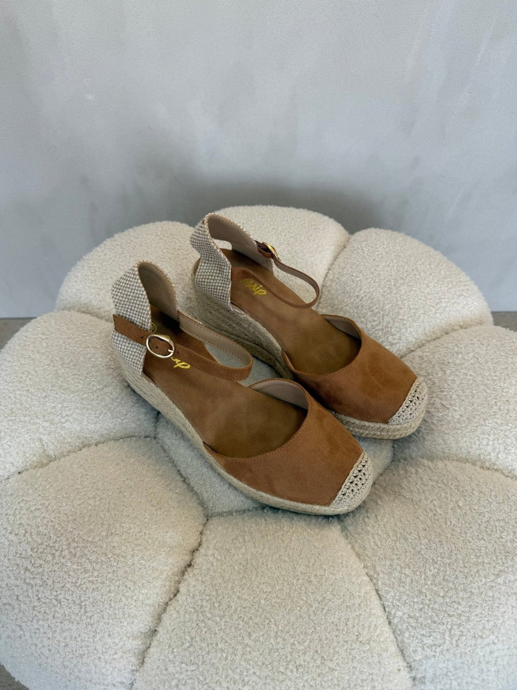 Sandalias Tan Cuña 15134 Hebilla Correa de mujer Costa Rica - Calzado 365