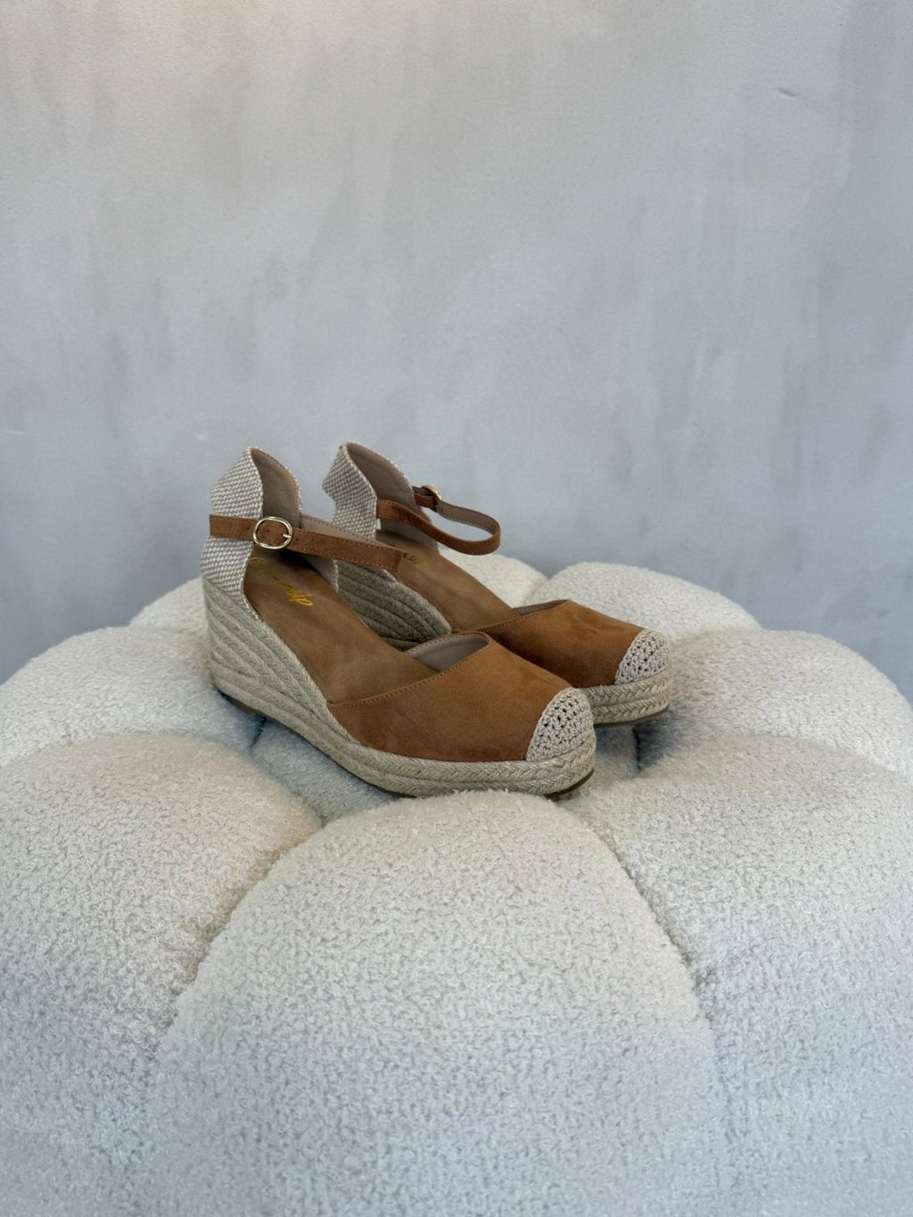 Sandalias Tan Cuña 15134 Hebilla Correa de mujer Costa Rica - Calzado 365