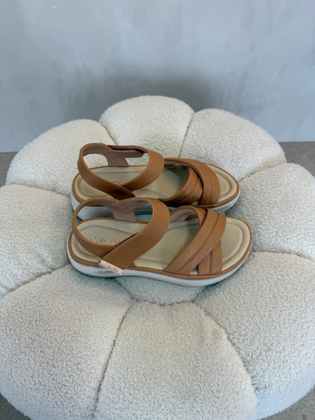 Sandalias Tan Plataforma 15104 Correa Casual de mujer Costa Rica - Calzado 365