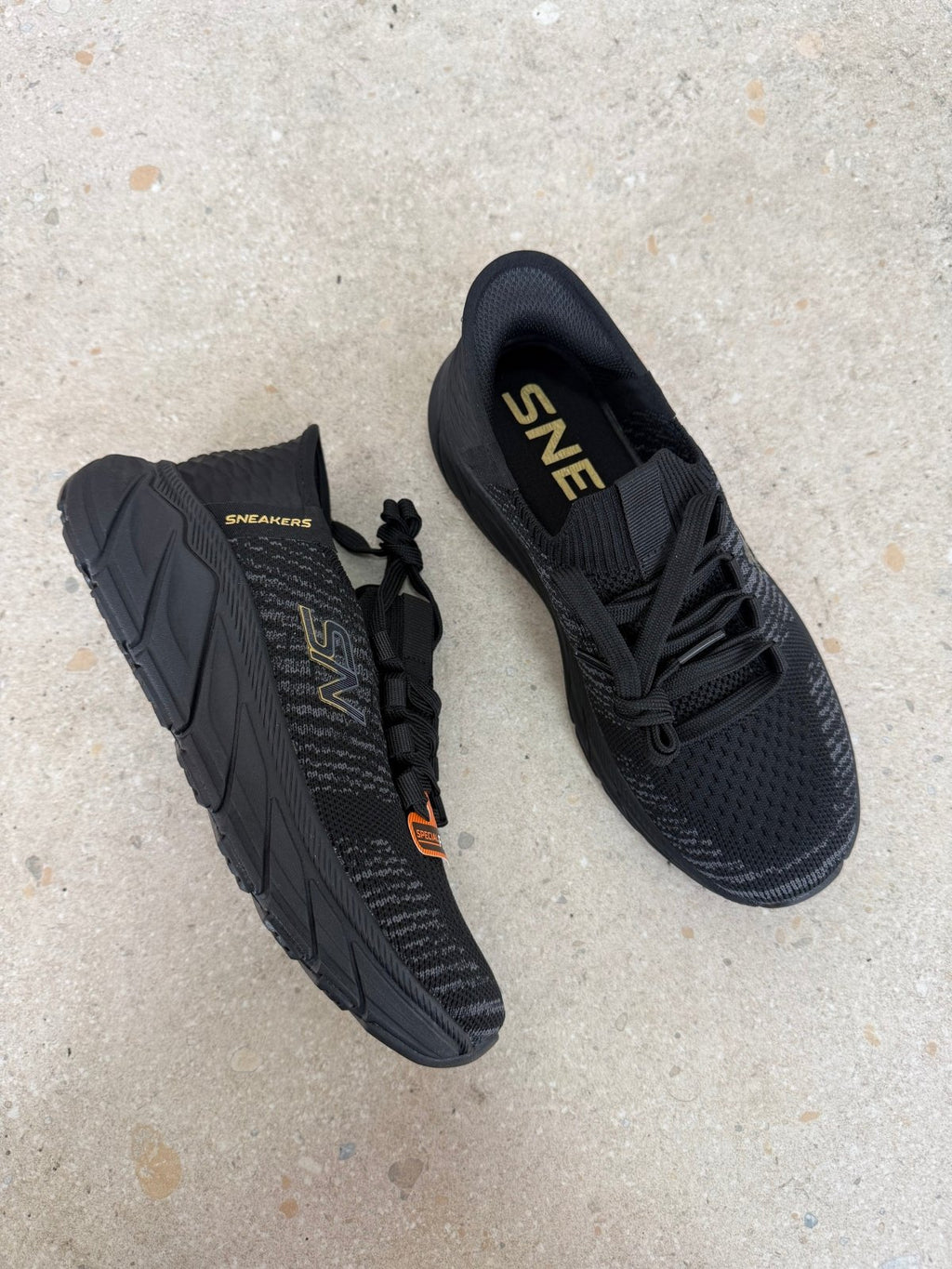SNM117 FULL BLACK 14928 - Calzado 365