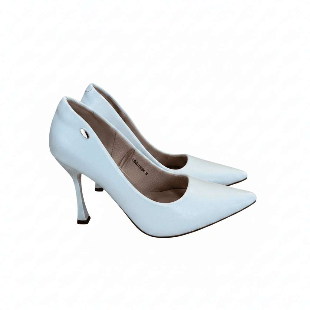 Tacones Blanco Tacón Alto 15101 Punta Fina de mujer Costa Rica - Calzado 365