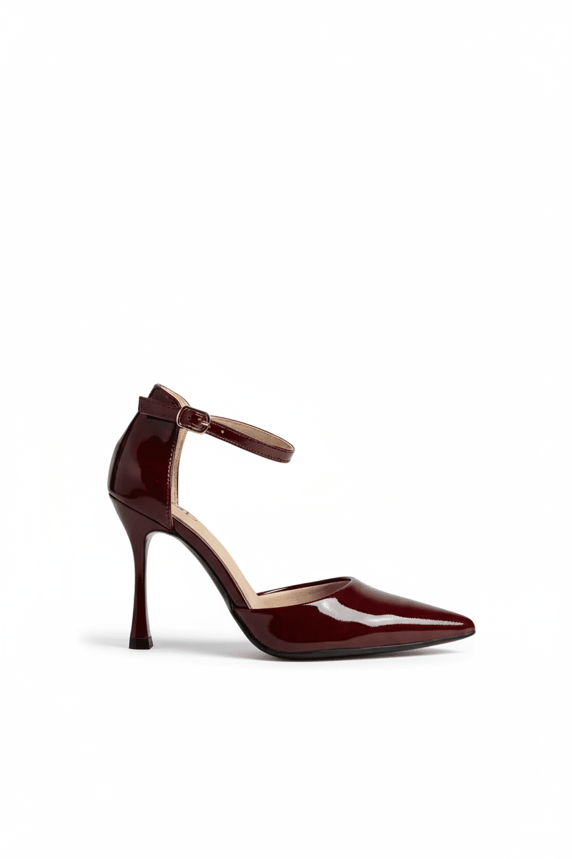 Tacones Burdeos Charol 15014 Ejecutivo de mujer Calzado 365 Costa Rica - Calzado 365