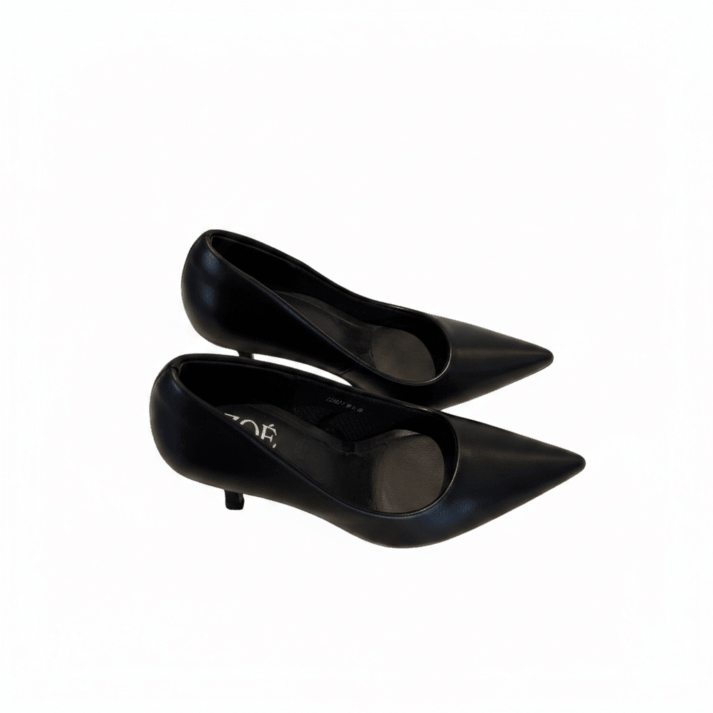 Tacones Negro Tacón Alto 15100 Punta Fina de mujer Costa Rica - Calzado 365