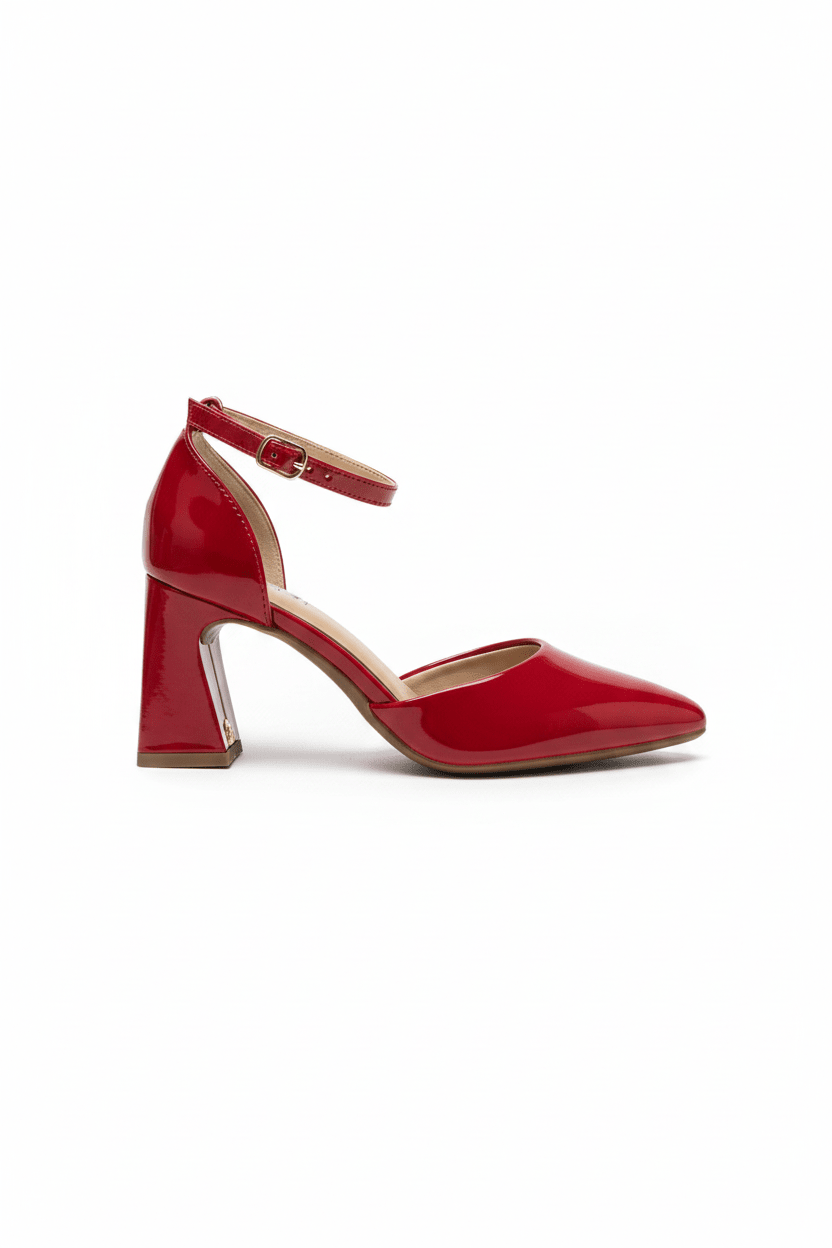 Tacones Rojo Charol 15018 Ejecutivo de mujer Calzado 365 Costa Rica - Calzado 365