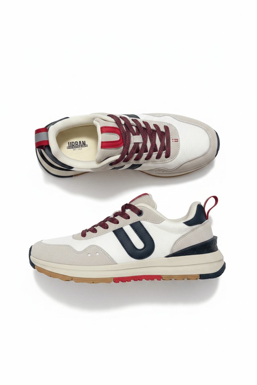 Tenis Beige Gamuza 12622 De Cordones Casual de Hombre Calzado 365 Costa Rica - Calzado 365