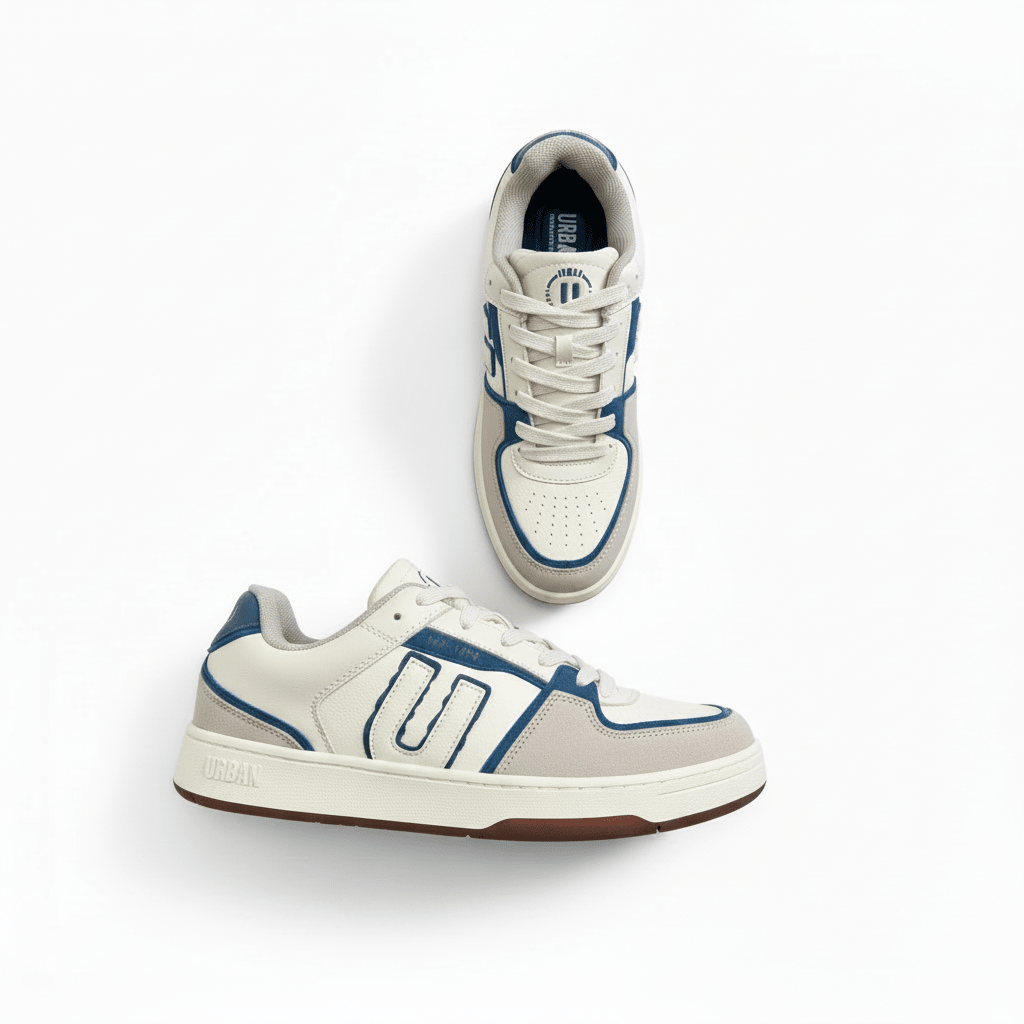 Tenis Beige Gris Azul Gamuza 13717 De Cordones Casual de Hombre Calzado 365 Costa Rica - Calzado 365