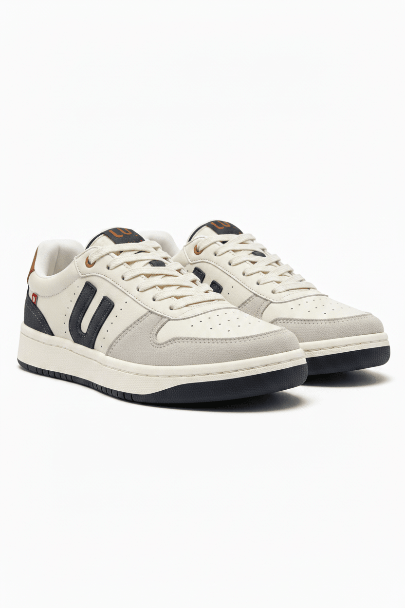 Tenis Beige Gris Claro Gamuza 13239 De Cordones Casual de Hombre Calzado 365 Costa Rica - Calzado 365
