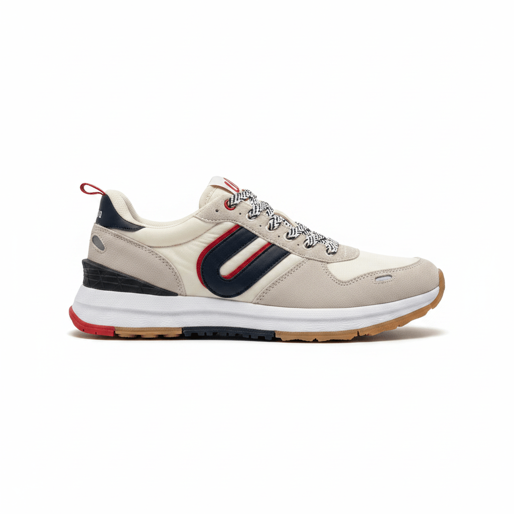 Tenis Beige Gris Gamuza 12626 De Cordones Casual de Hombre Calzado 365 Costa Rica - Calzado 365