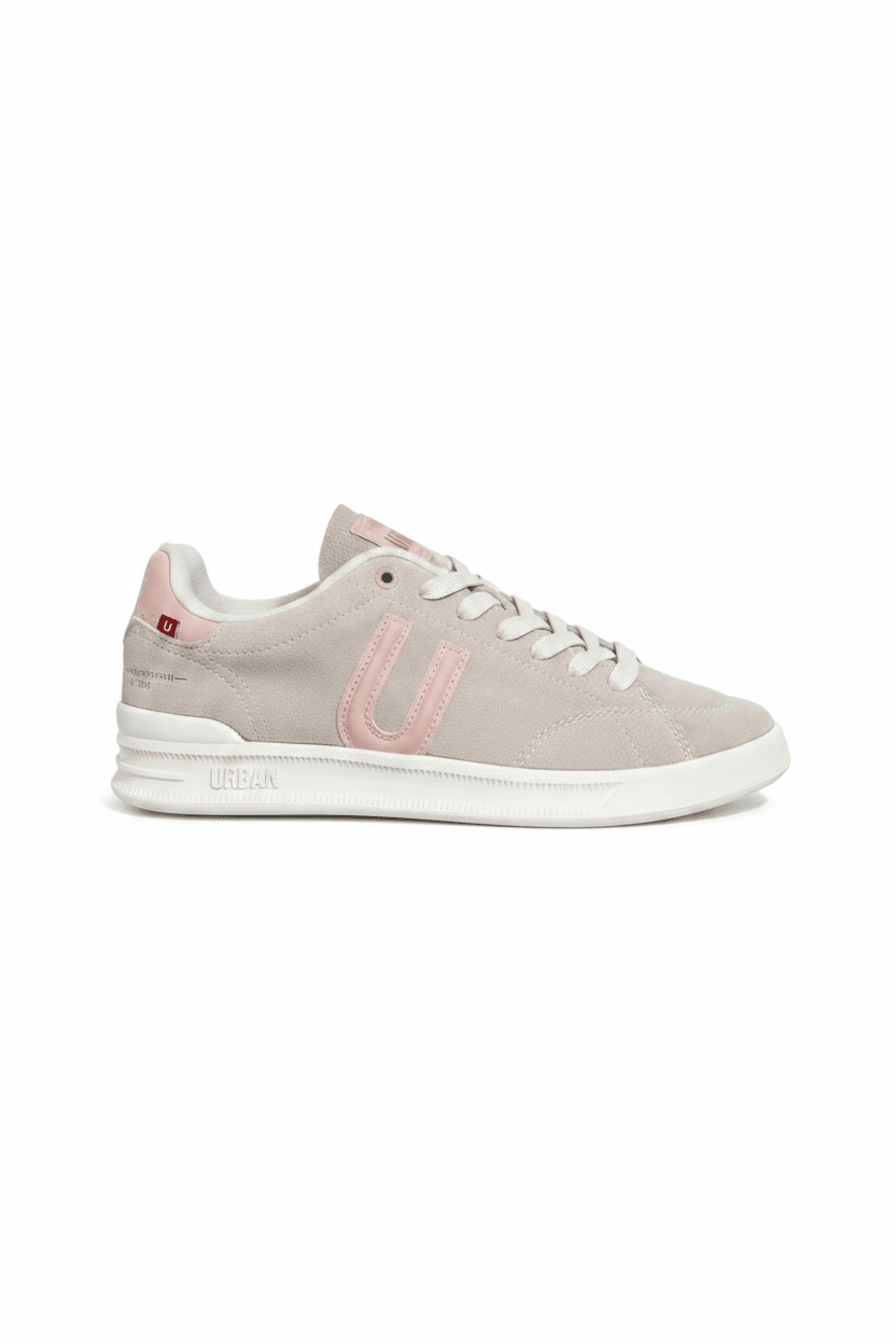 Tenis Beige Rosa 13257 Casual de Mujer Calzado 365 Costa Rica - Calzado 365