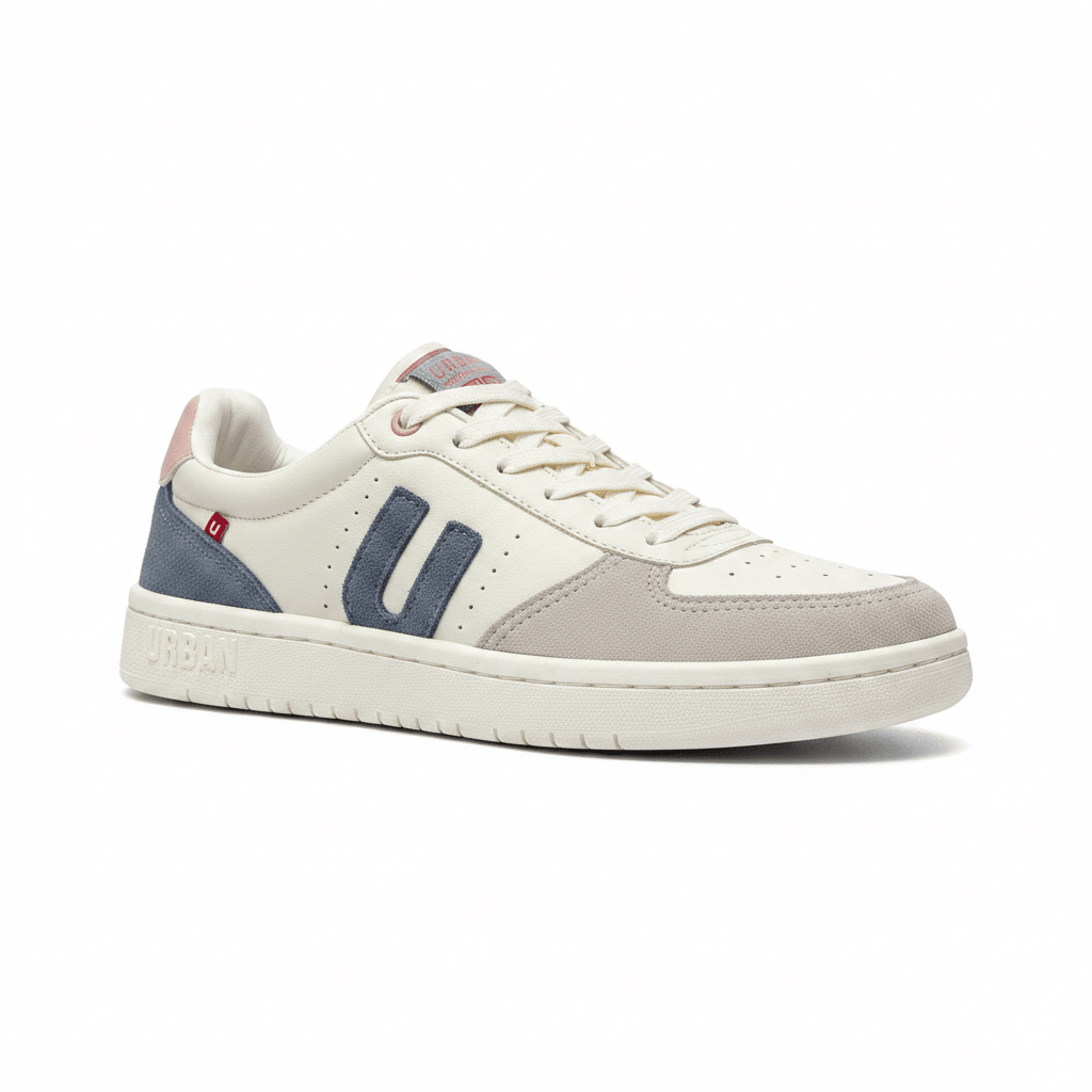 Tenis Blanco Azul Gamuza 13244 De Cordones Casual de Mujer Calzado 365 Costa Rica - Calzado 365