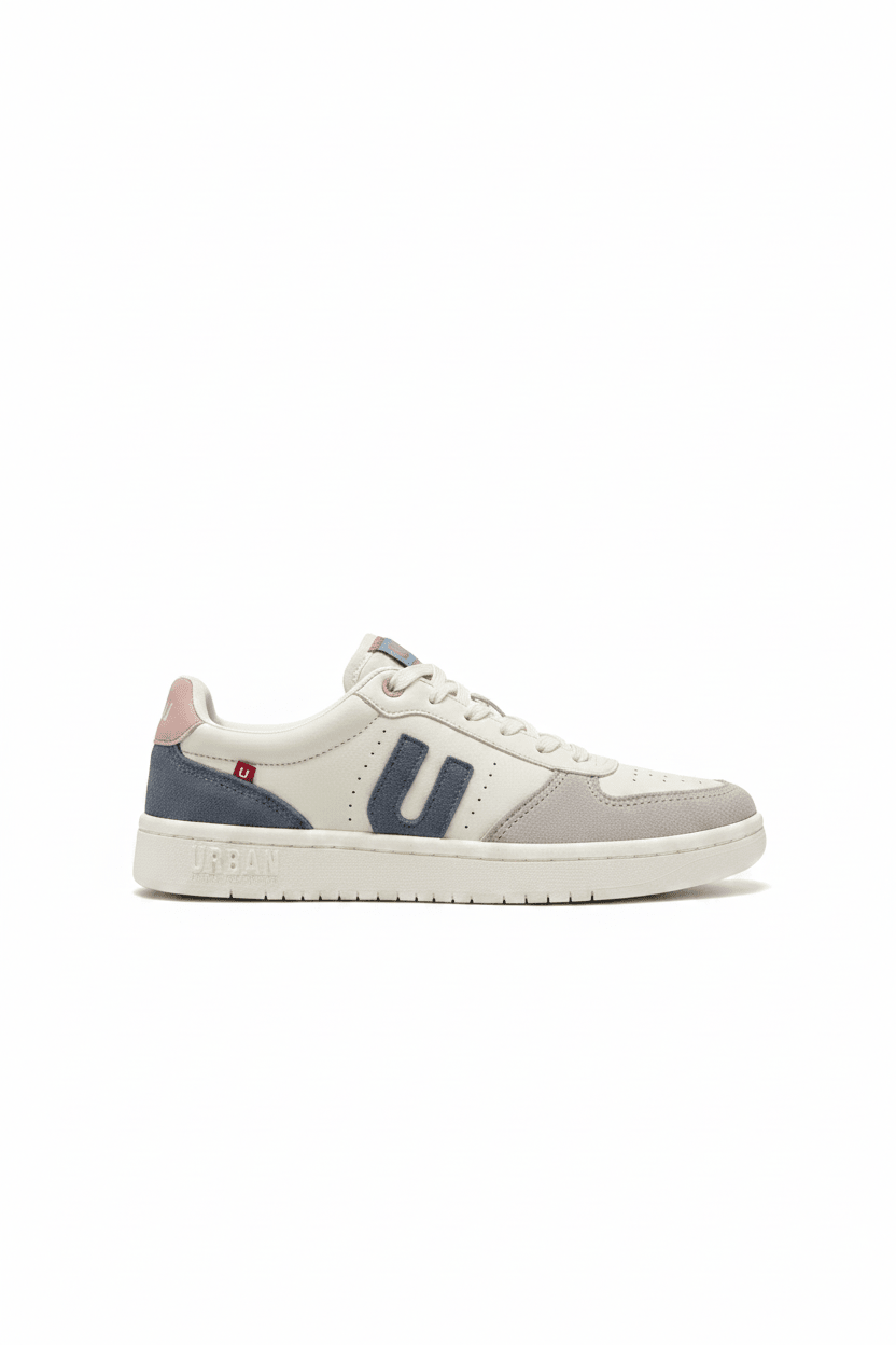Tenis Blanco Azul Gamuza 13244 De Cordones Casual de Mujer Calzado 365 Costa Rica - Calzado 365
