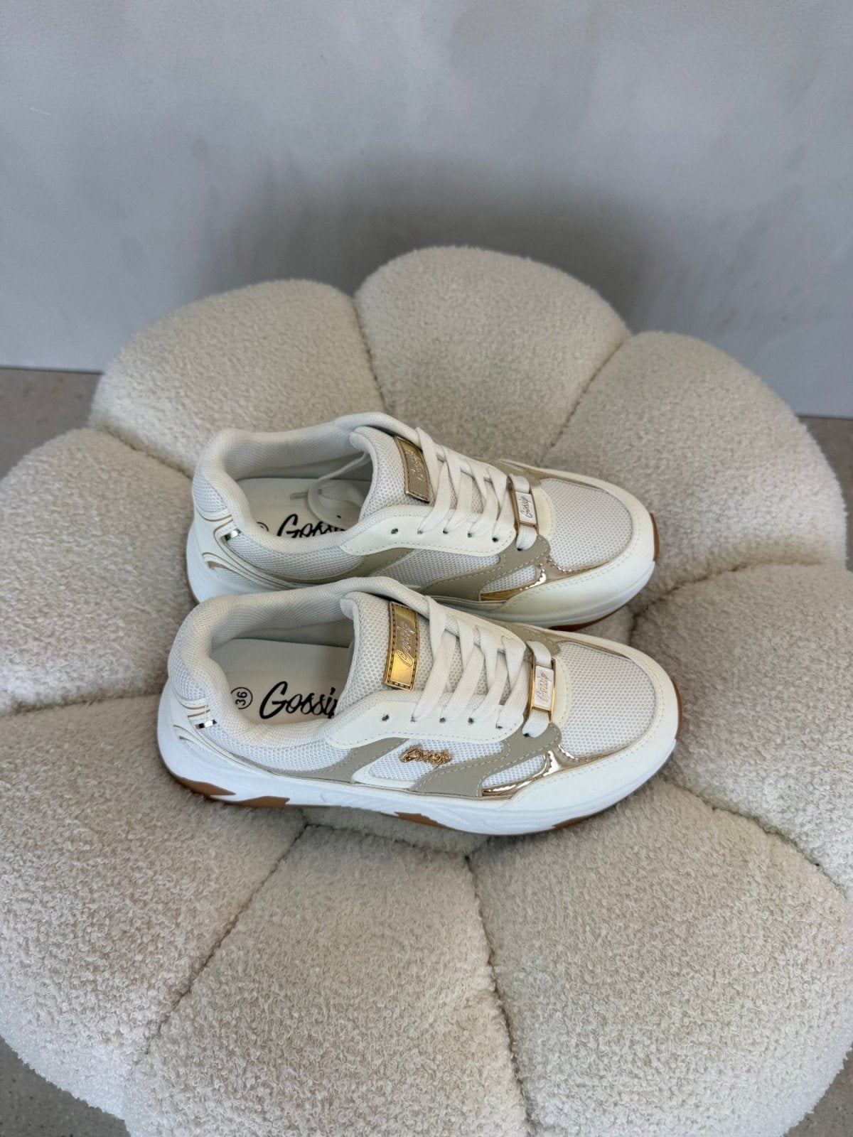 Tenis Blanco Beige 15139 Casual Deportivo de mujer Costa Rica - Calzado 365