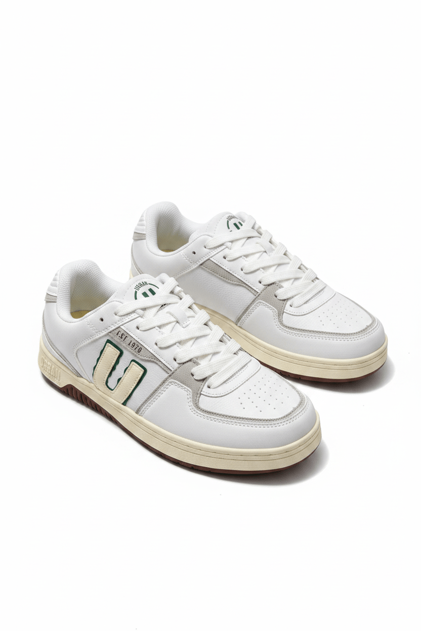 Tenis Blanco Gris 13720 De Cordones Casual de Hombre Calzado 365 Costa Rica - Calzado 365