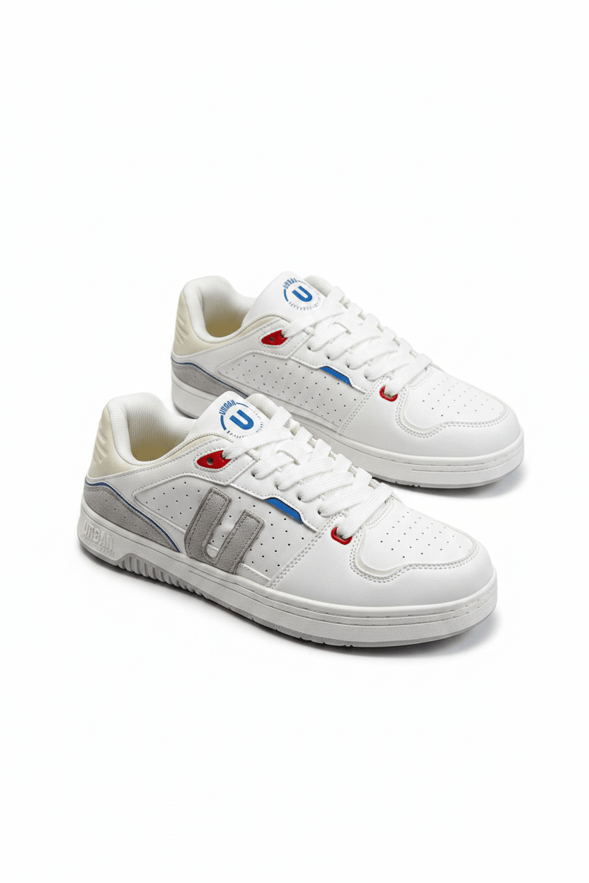 Tenis Blanco Gris Gamuza 13716 De Cordones Casual de Hombre Calzado 365 Costa Rica - Calzado 365
