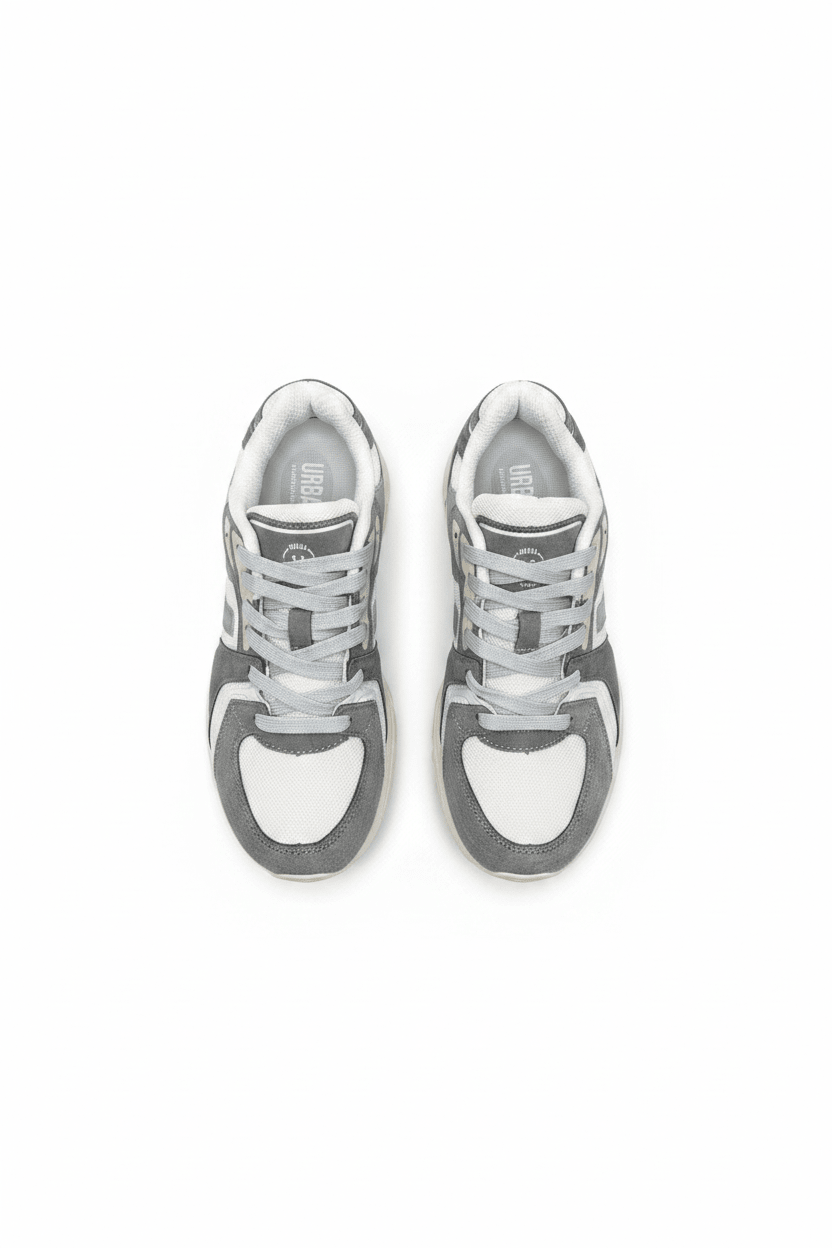 Tenis Blanco Gris Gamuza 13725 De Cordones Casual de Hombre Calzado 365 Costa Rica - Calzado 365