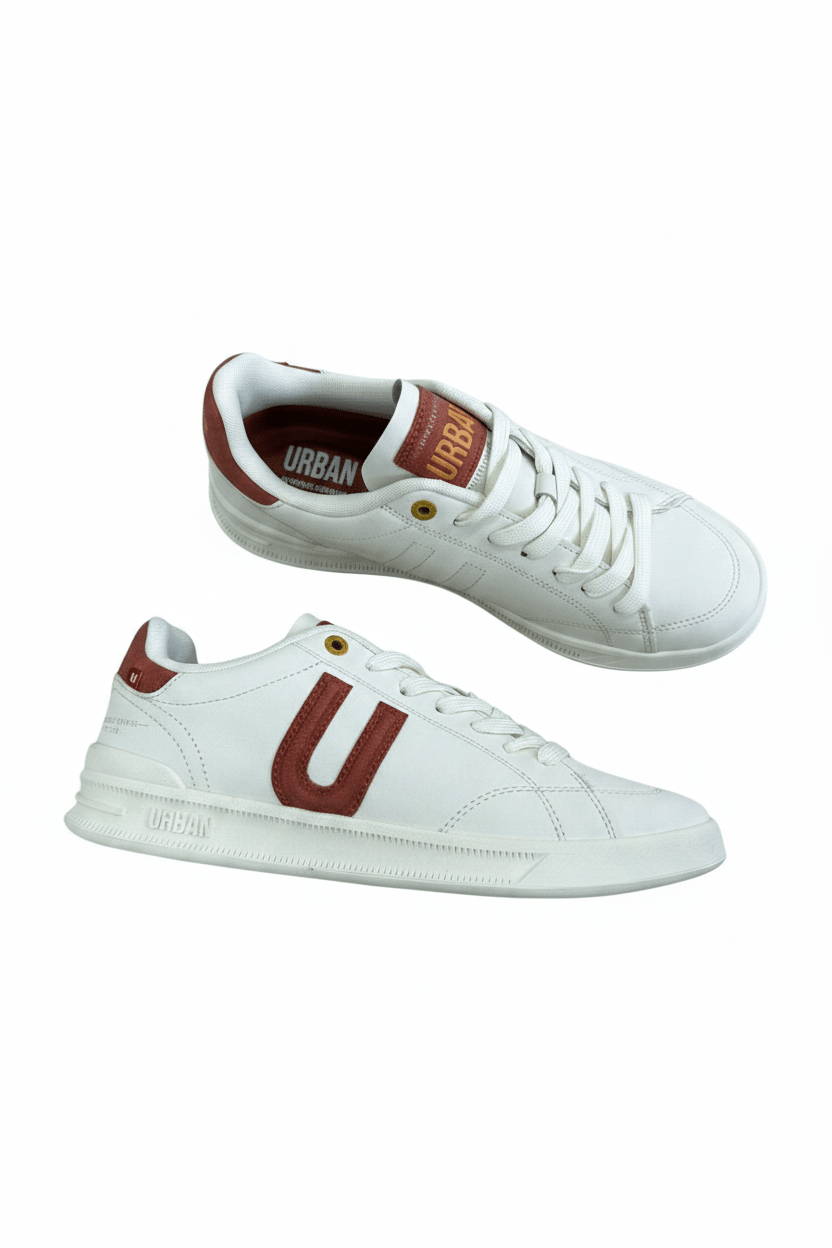 Tenis Blanco Hueso Terracota 13253 Casual de Mujer Calzado 365 Costa Rica - Calzado 365