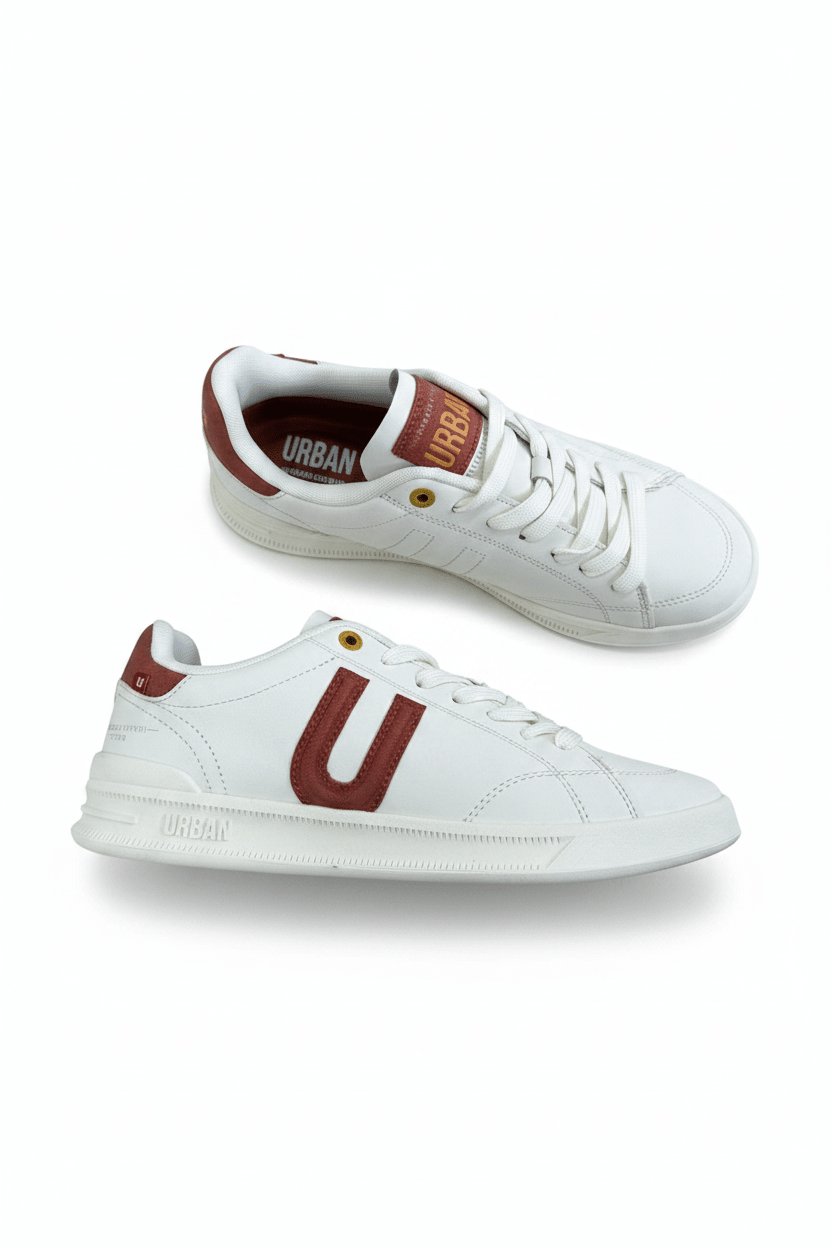 Tenis Blanco Hueso Terracota 13253 Casual de Mujer Calzado 365 Costa Rica - Calzado 365