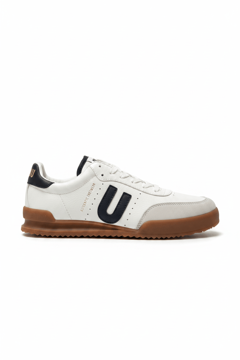 Tenis Blanco Navy Gamuza 13707 De Cordones Casual de Hombre Calzado 365 Costa Rica - Calzado 365