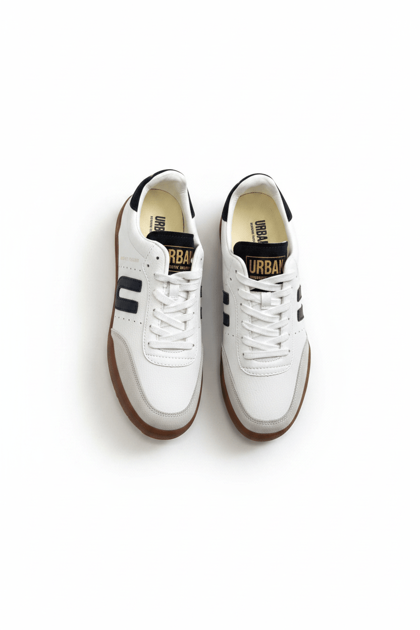 Tenis Blanco Navy Gamuza 13707 De Cordones Casual de Hombre Calzado 365 Costa Rica - Calzado 365