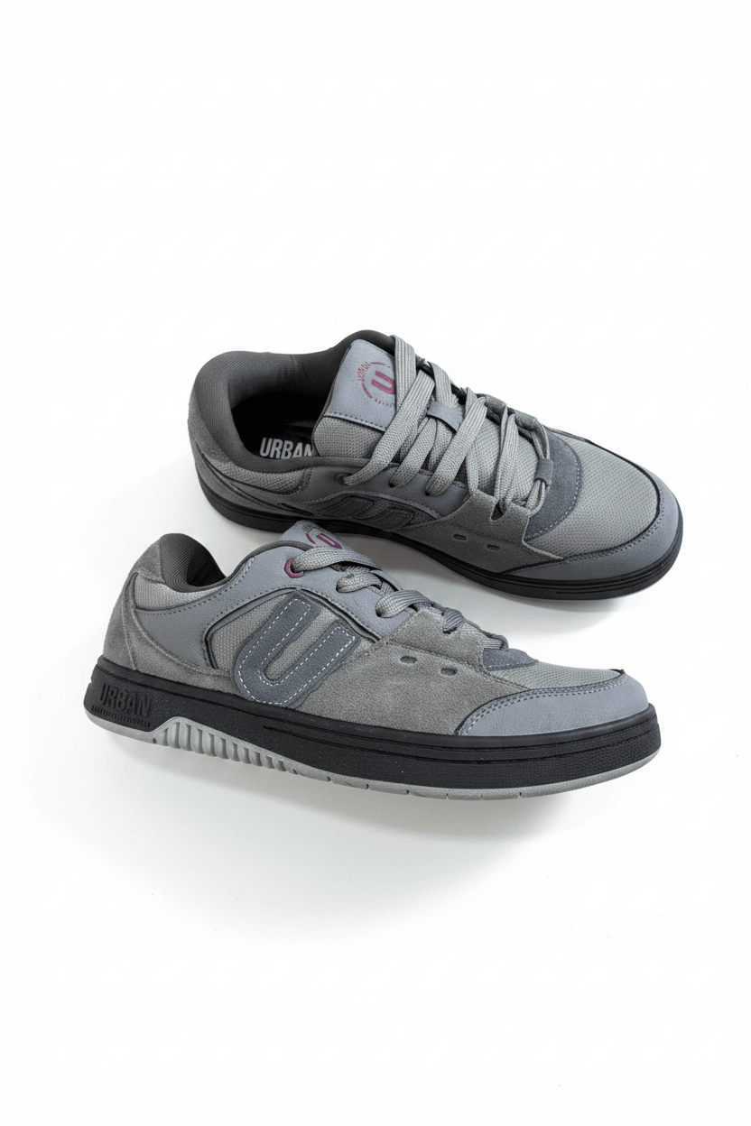 Tenis Gris Gamuza 13712 De Cordones Casual de Hombre Calzado 365 Costa Rica - Calzado 365
